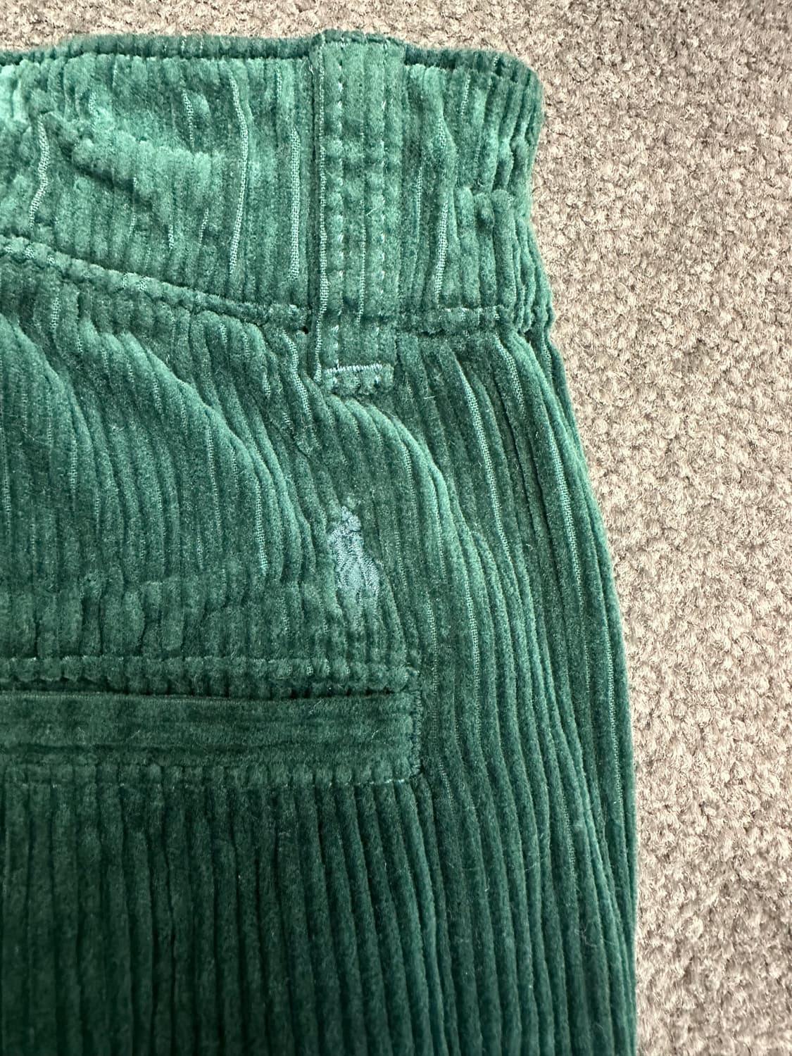 폴로 랄프로렌 코듀로이 밴딩 바지 M 상품이미지5