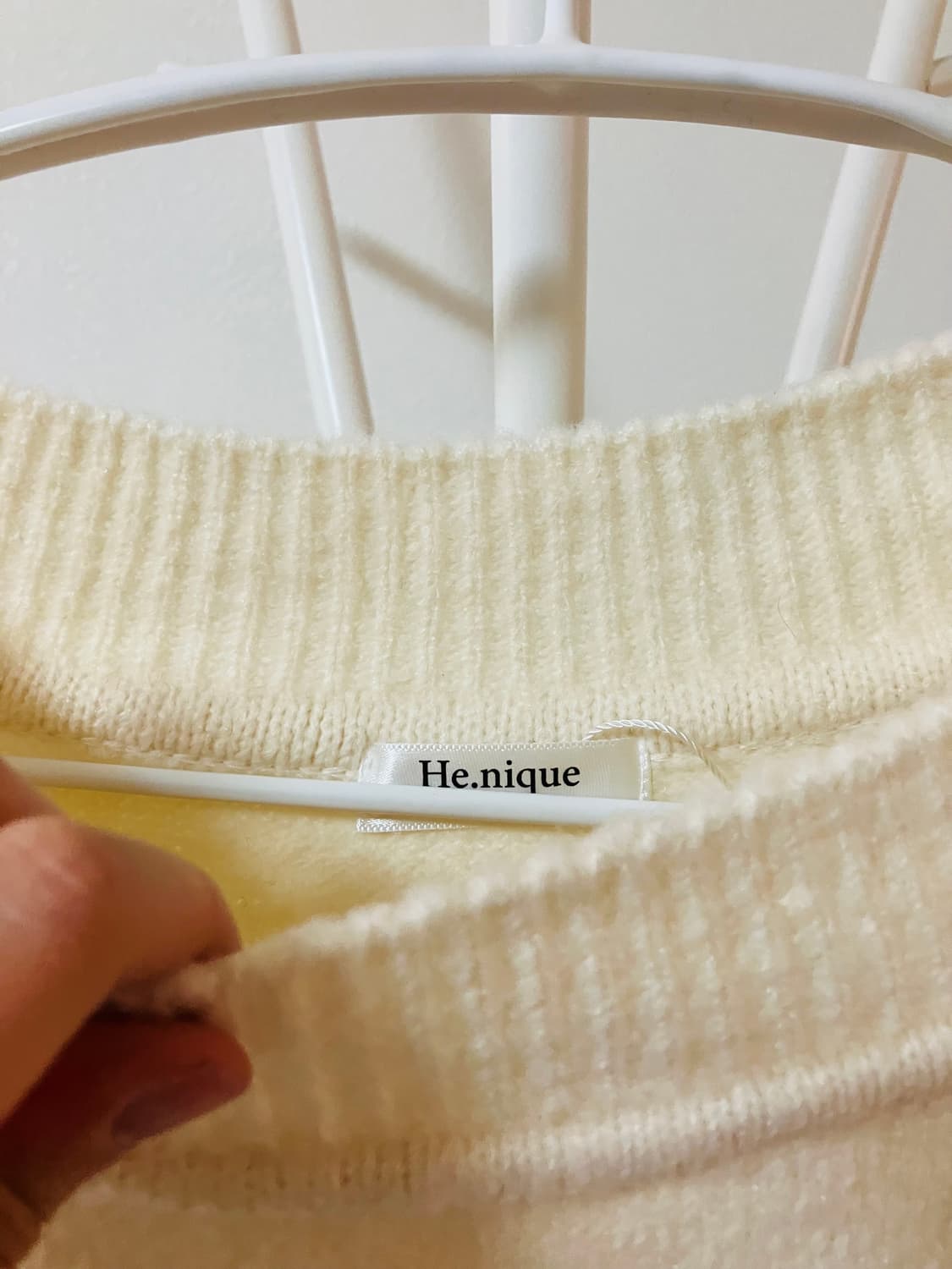 지그재그 에이블리 히니크 딱붙 골지니트 미니원피스 상품이미지2