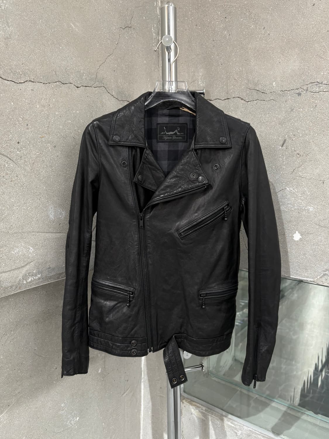 히스테릭 글래머 양가죽 라이더 자켓 상품이미지1