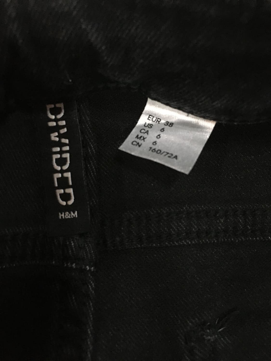 h&m 로우라이즈 부츠컷진 38 상품이미지3