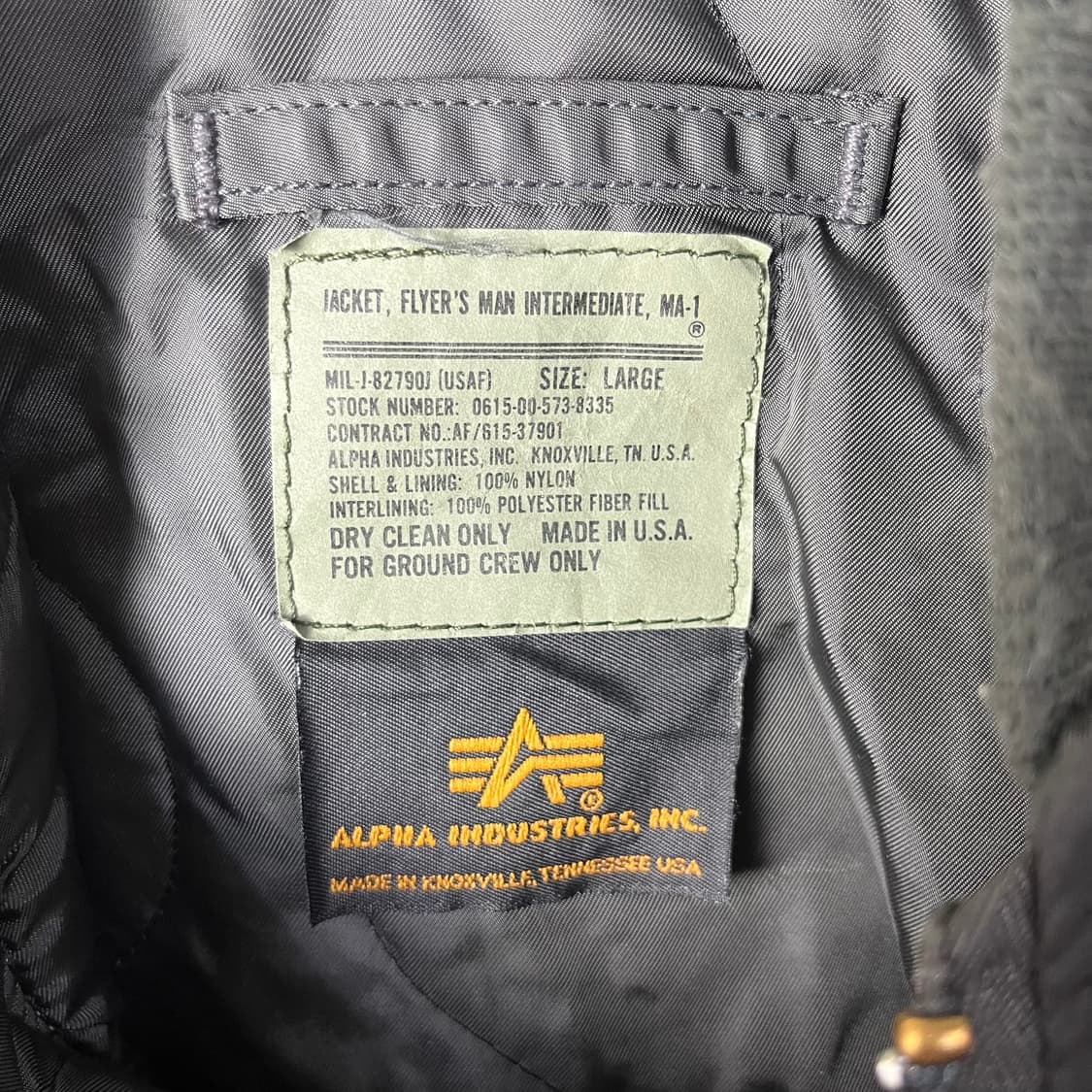 [Alpha] 알파인더스트리 MA-1 항공자켓 상품이미지5