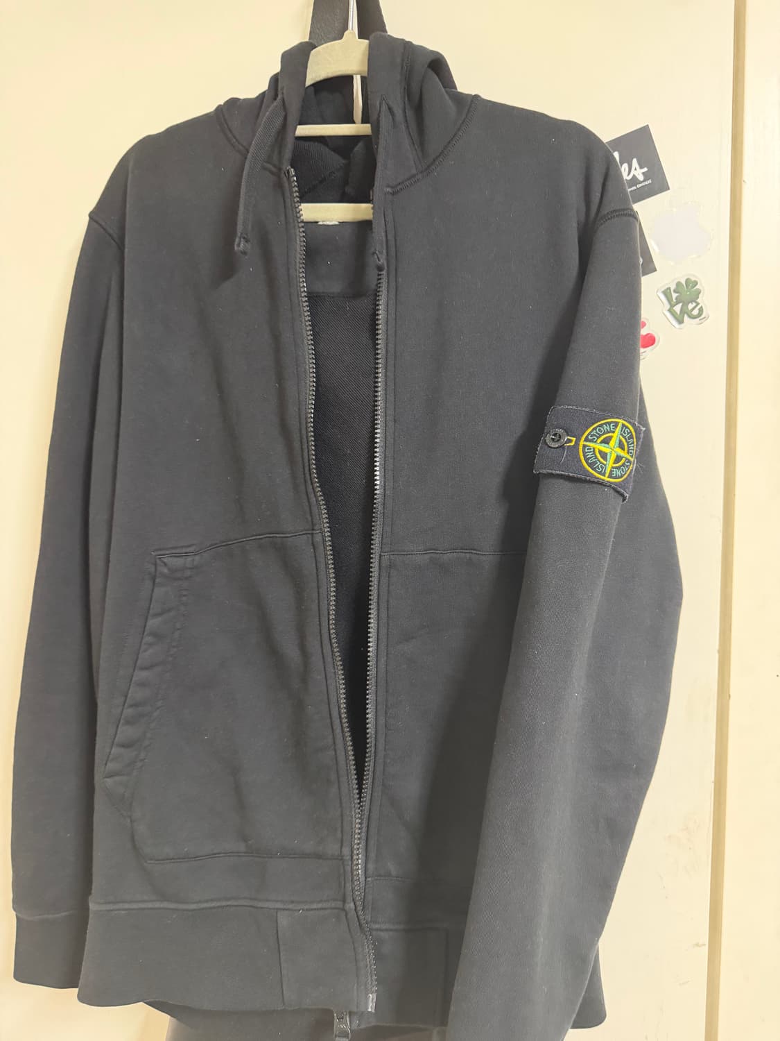 스톤아일랜드 오가닉코튼 후드집업 25 ss 상품이미지4