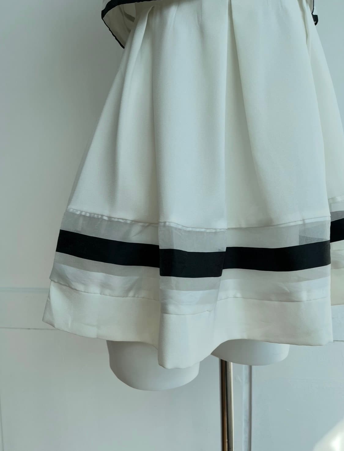 PARTYSU.E 세일러 리본 프린팅 원피스 상품이미지3