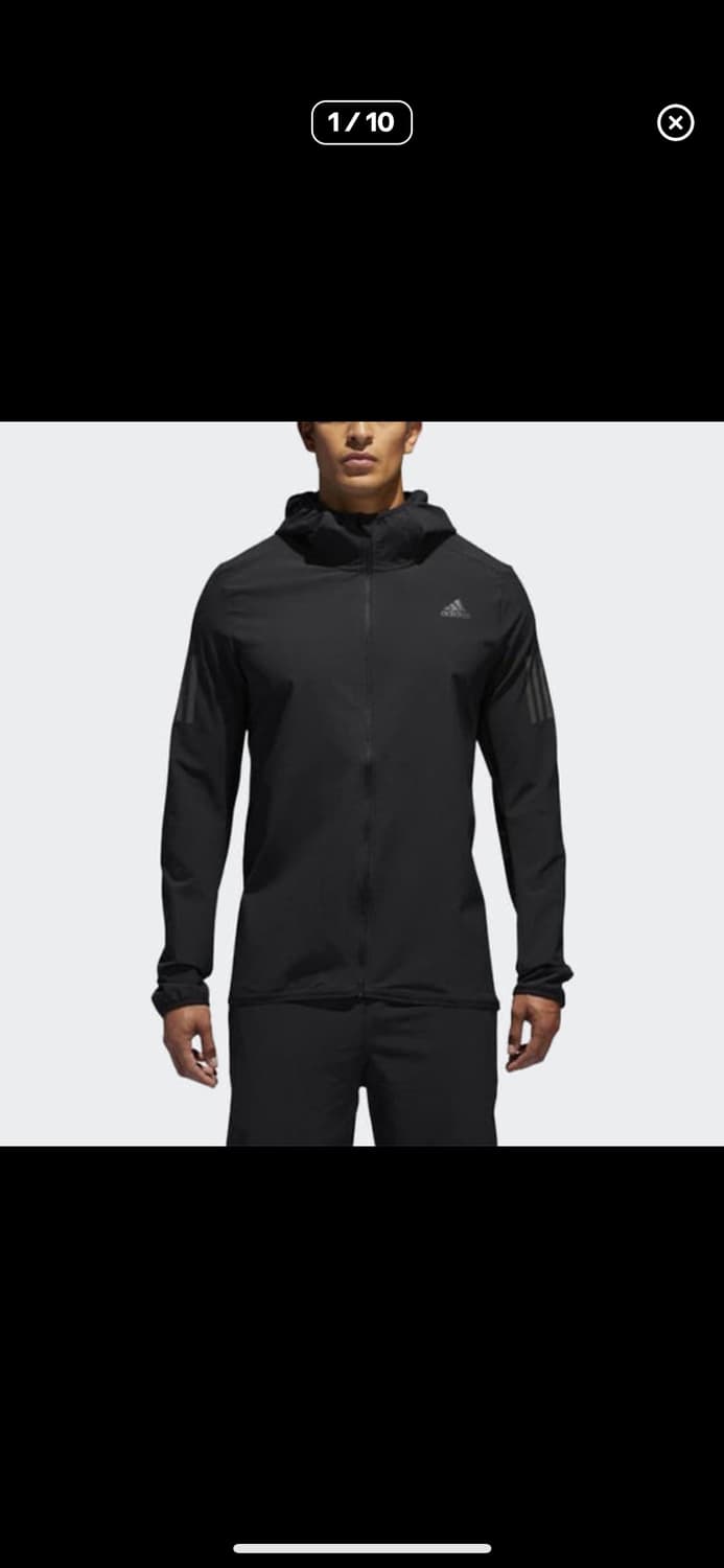 아디다스 리스판스 쉘 바람막이 런닝 자켓 상품이미지3