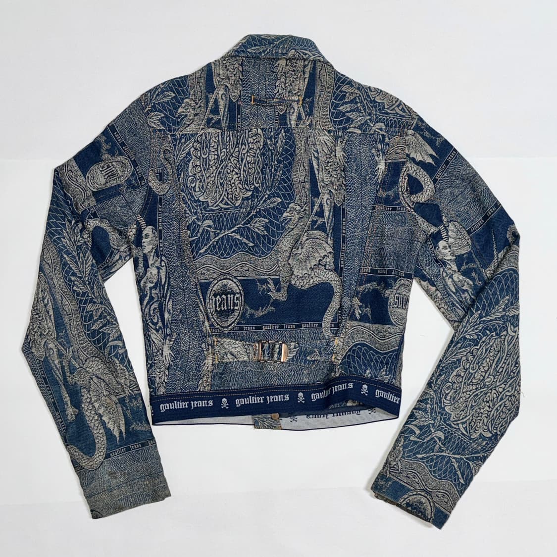 AW94 장폴고티에 아카이브 자카드 타투 트러커  상품이미지6