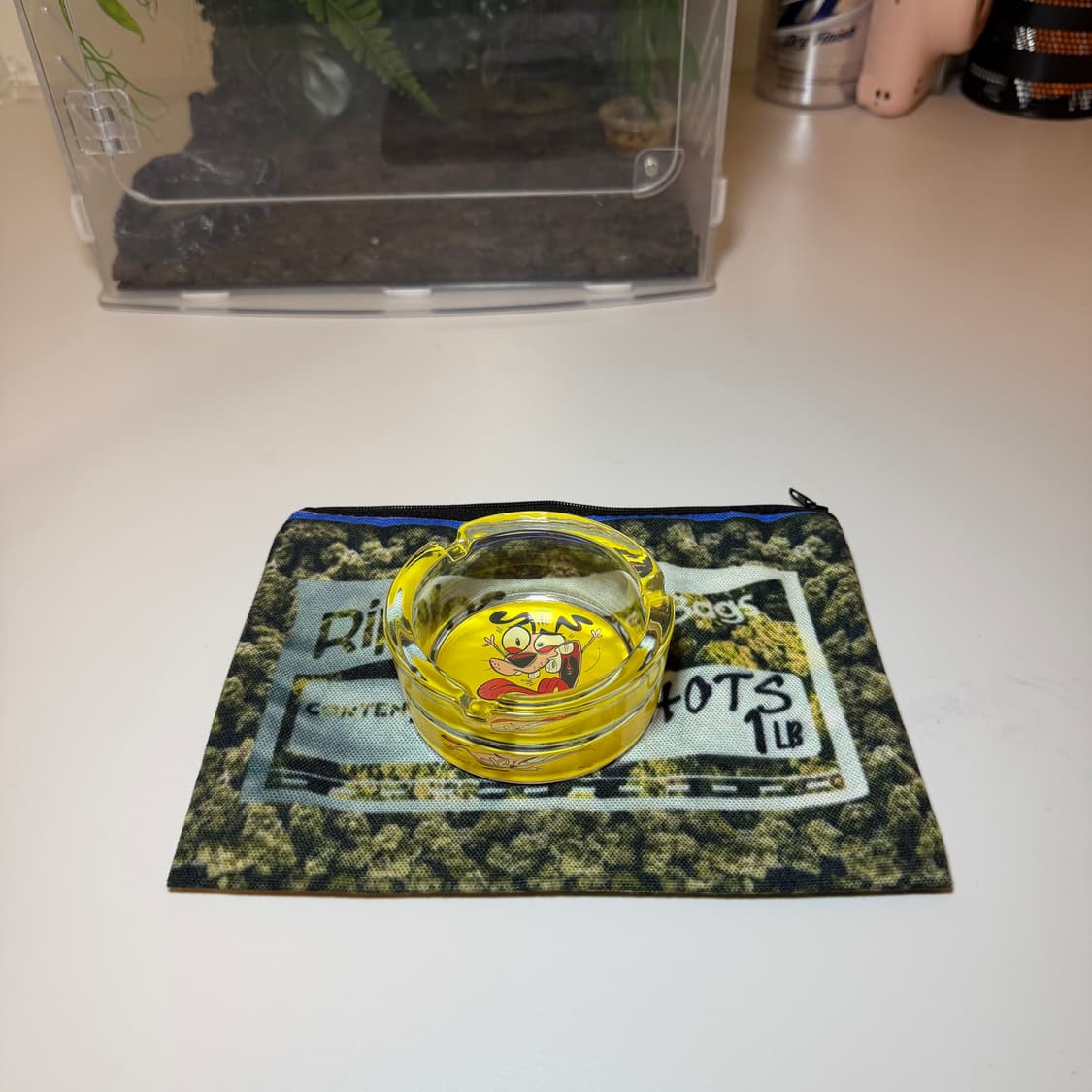 겁쟁이 강아지 커리지 패러디 애쉬트레리 재떨이 상품이미지2