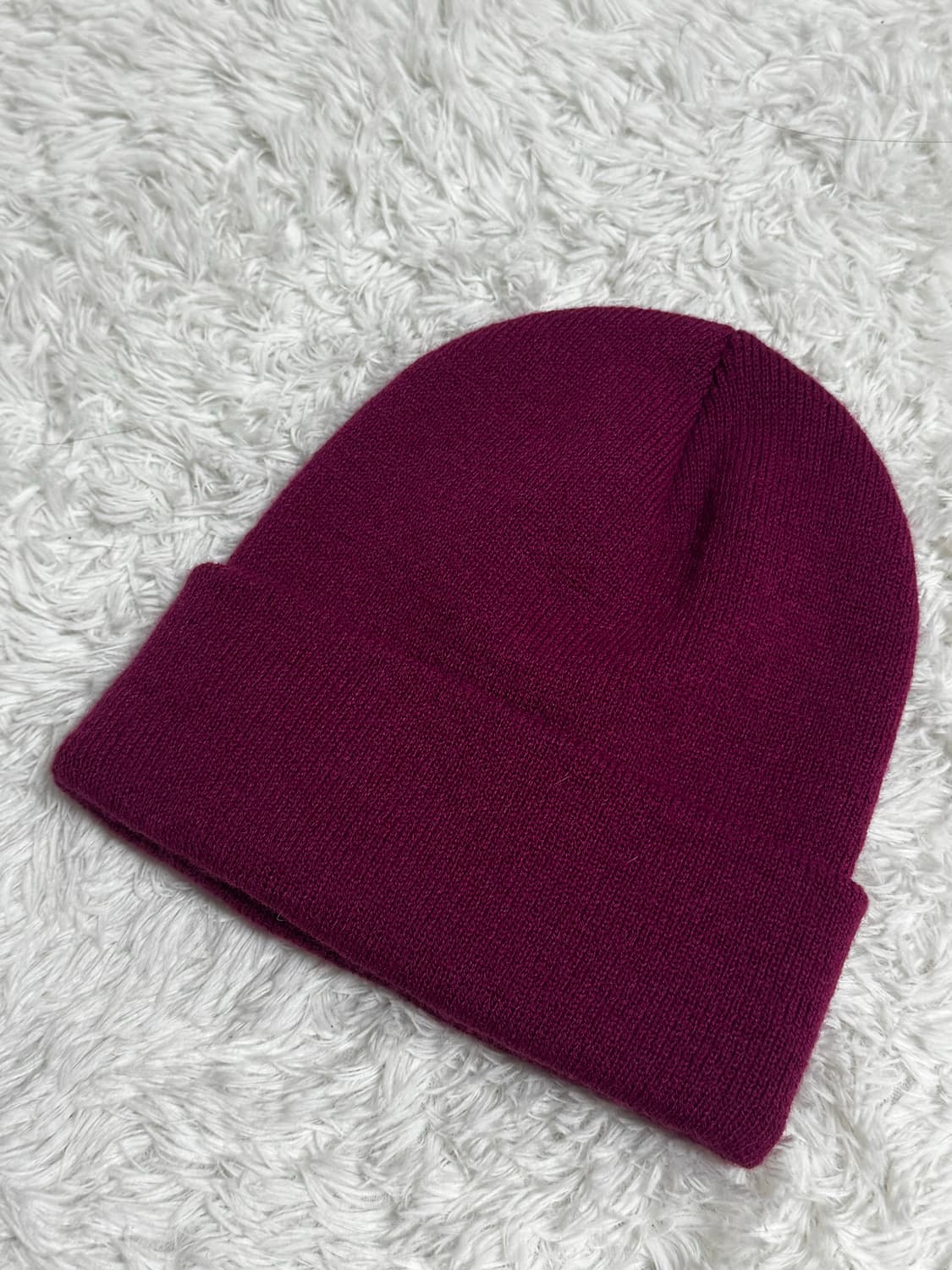 스투시 빅 스탁 커프 비니 플럼 상품이미지2