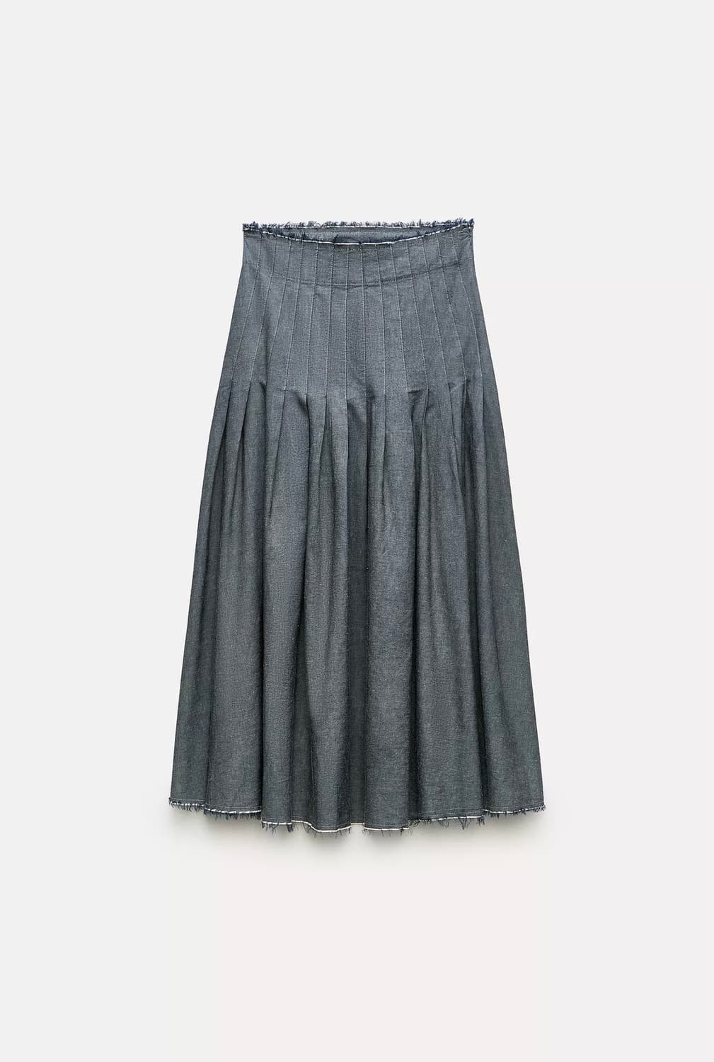 자라 플리츠 미디 스커트 상품이미지1