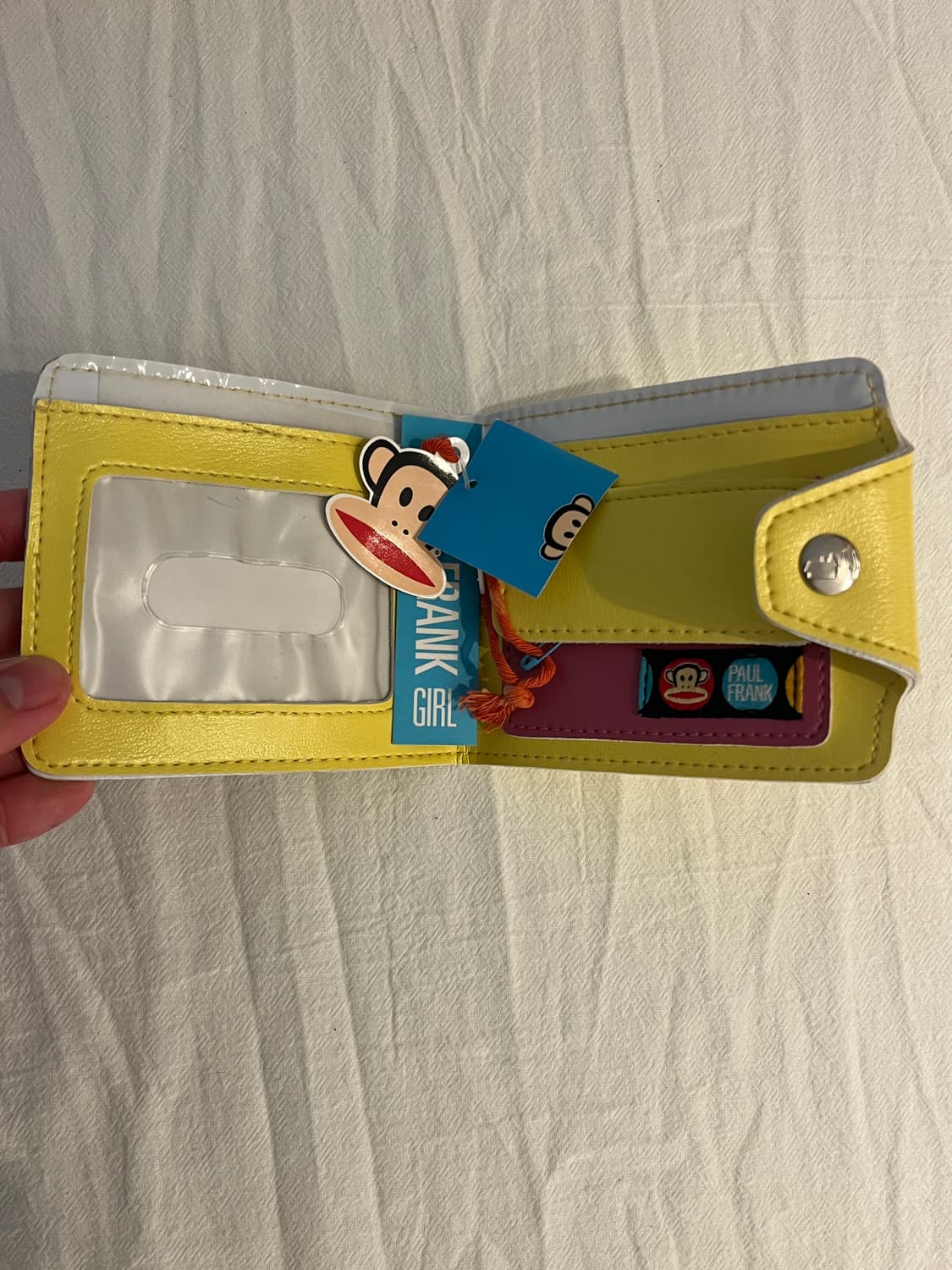 폴 프랭크 단무지색 지갑 🙉 상품이미지10