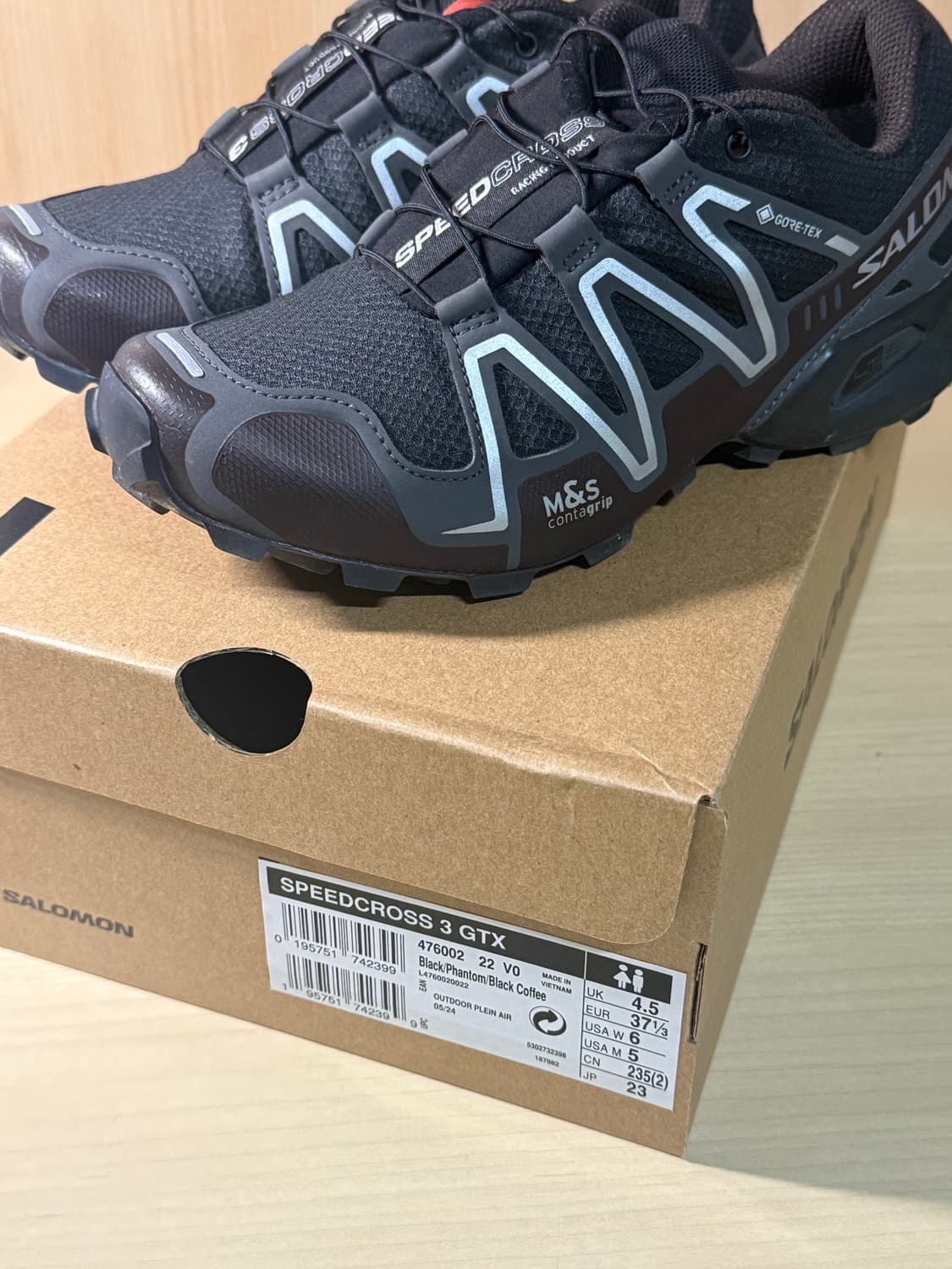 급처! 살로몬 스피드크로스3GTX 230사이즈 상품이미지2