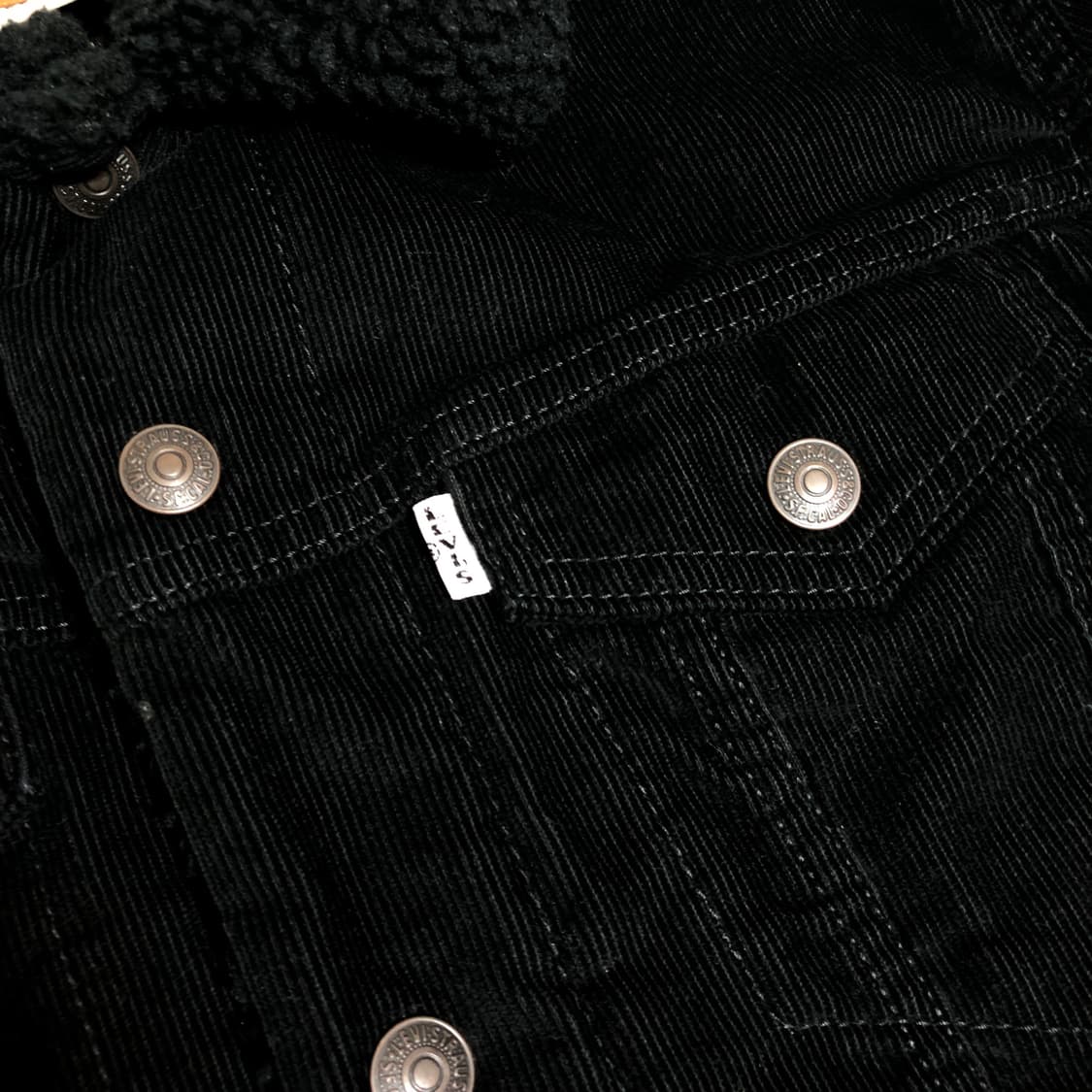 리바이스 프리미엄 코듀로이 양털 자켓 m 상품이미지3