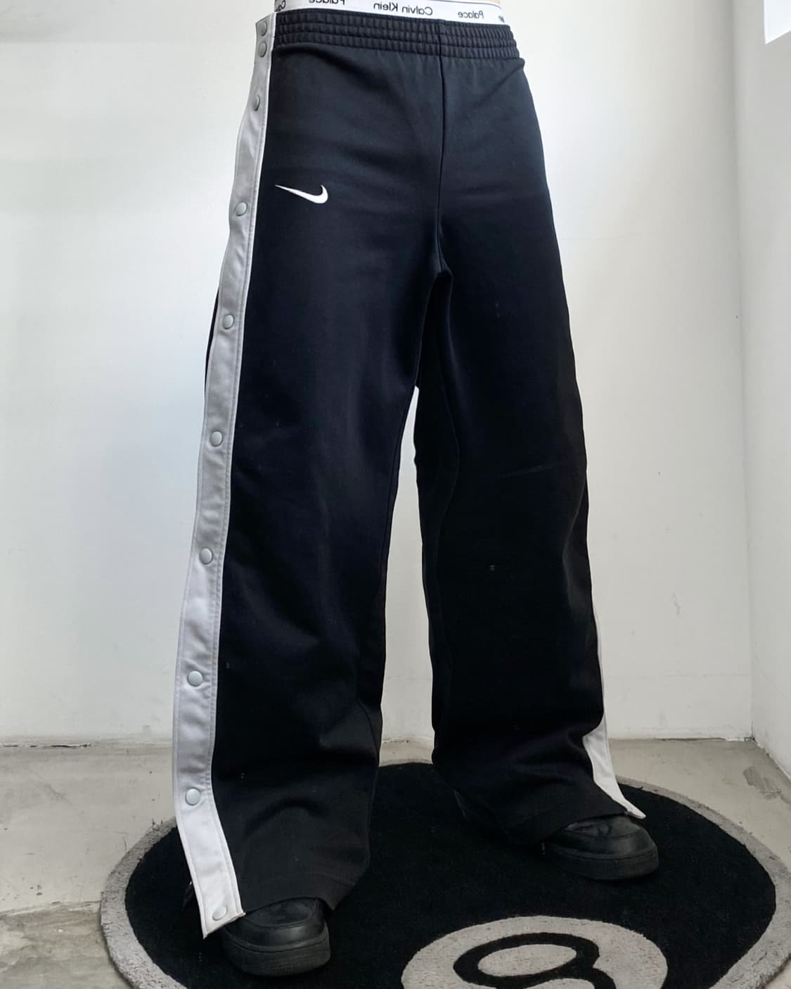 나이키 2000‘s 스우시 올 스냅 버튼 트랙 팬츠 상품이미지2