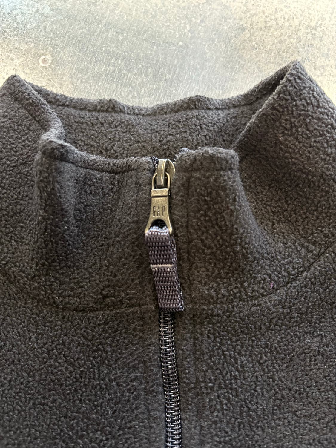 90s 올드 갭 GAP 플리스 하프 집업 풀오버 상품이미지4