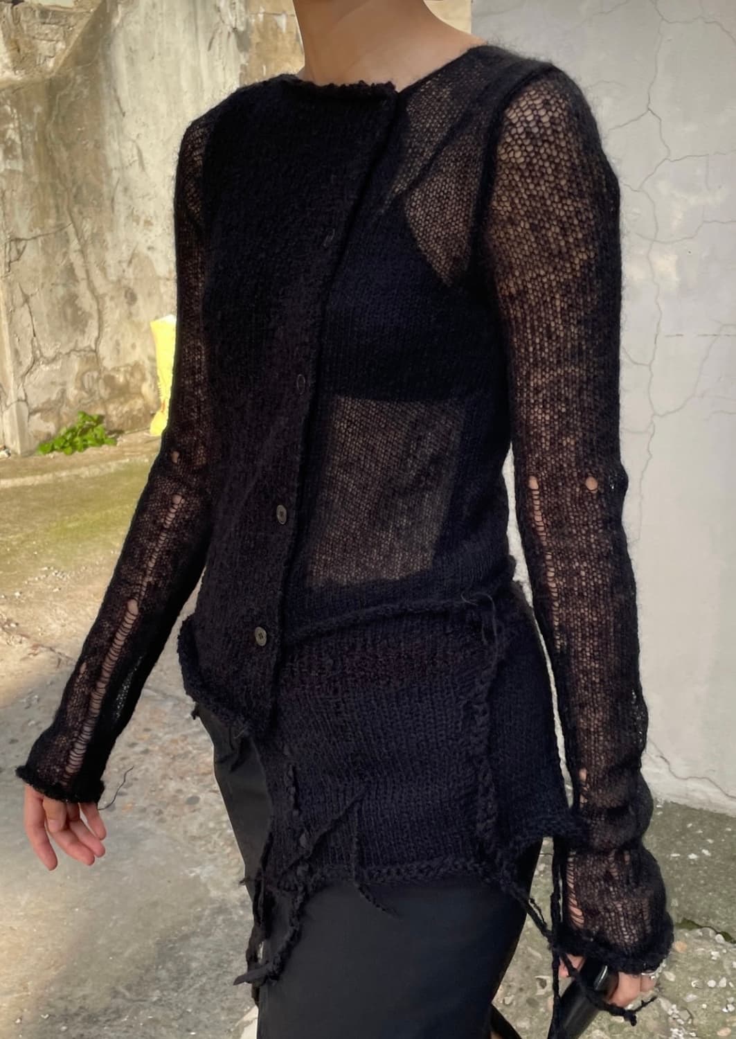 (구해요) 킨드레드 paneled reversible cardigan 상품이미지1