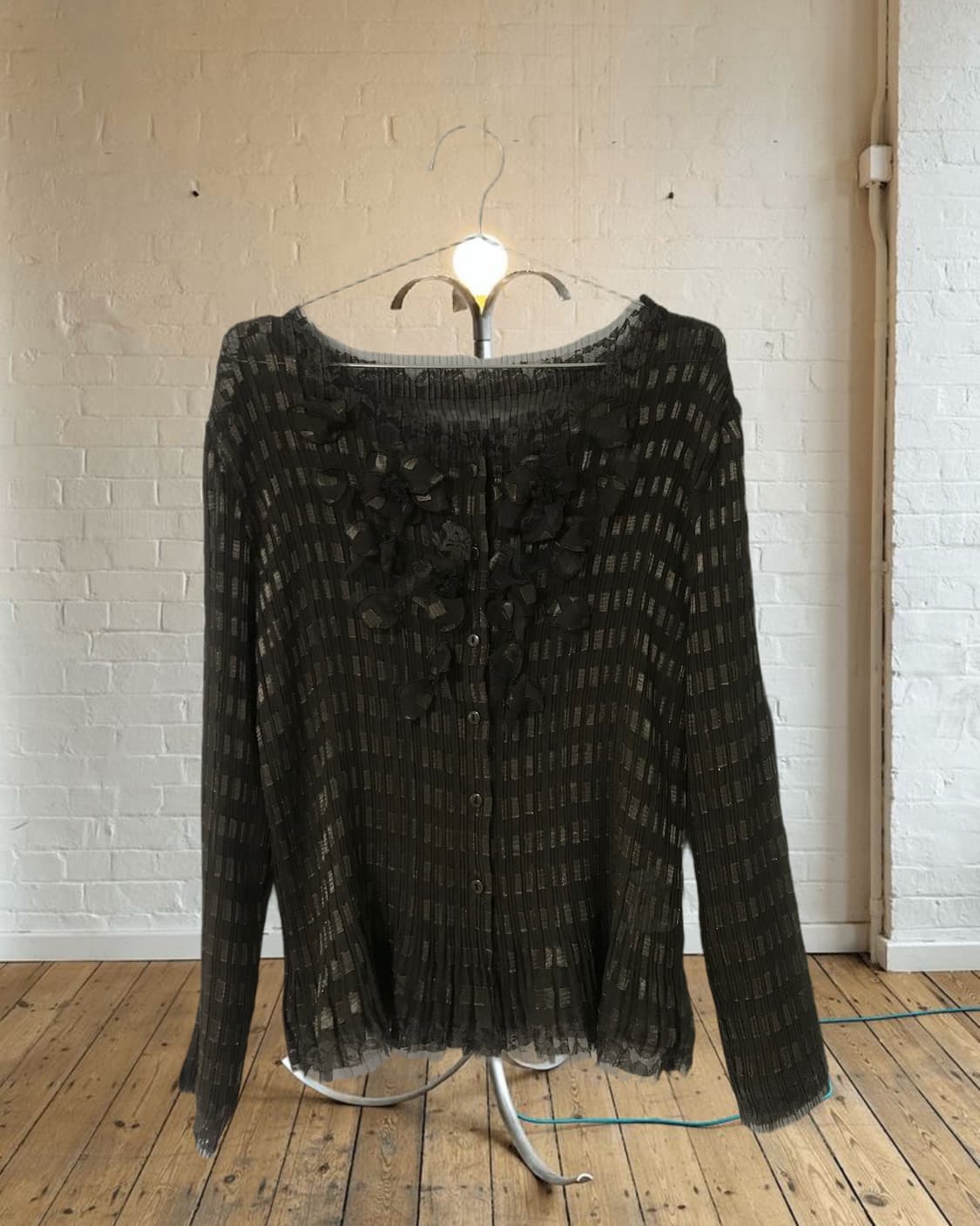 vintage pleats blouse 상품이미지9