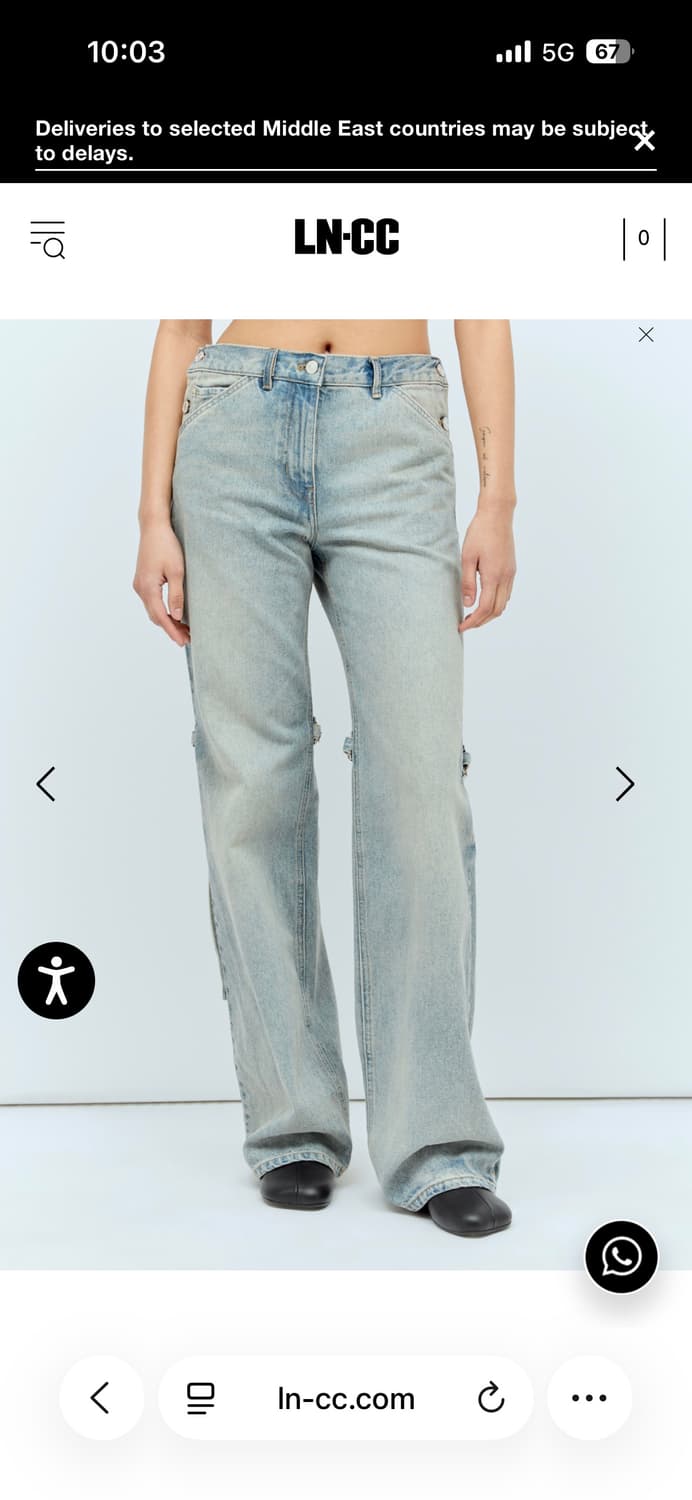 꾸레쥬 courreges 세일러 데님 40 상품이미지1