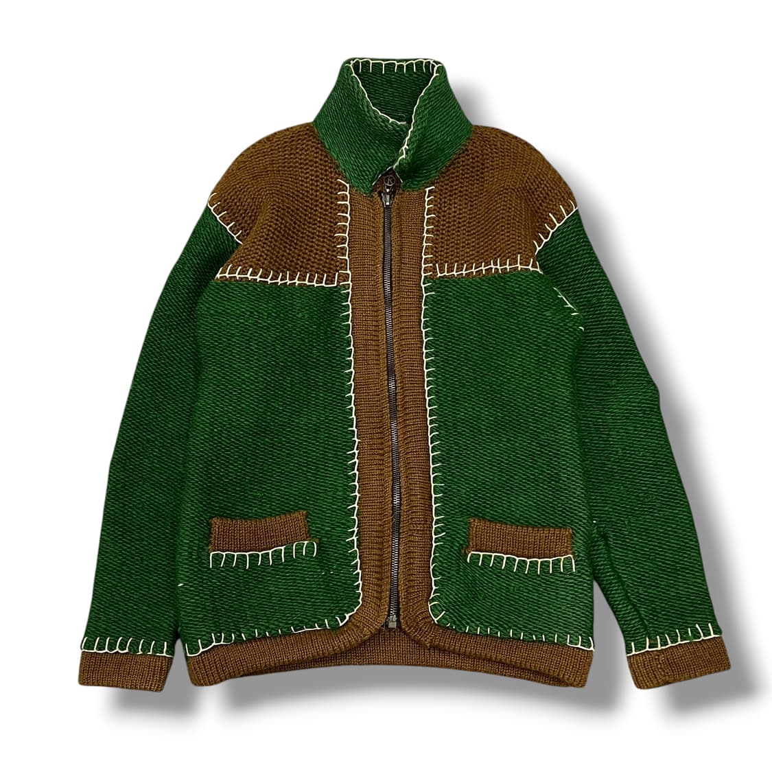 코모도 스티치 울니트집업 s08550 상품이미지2