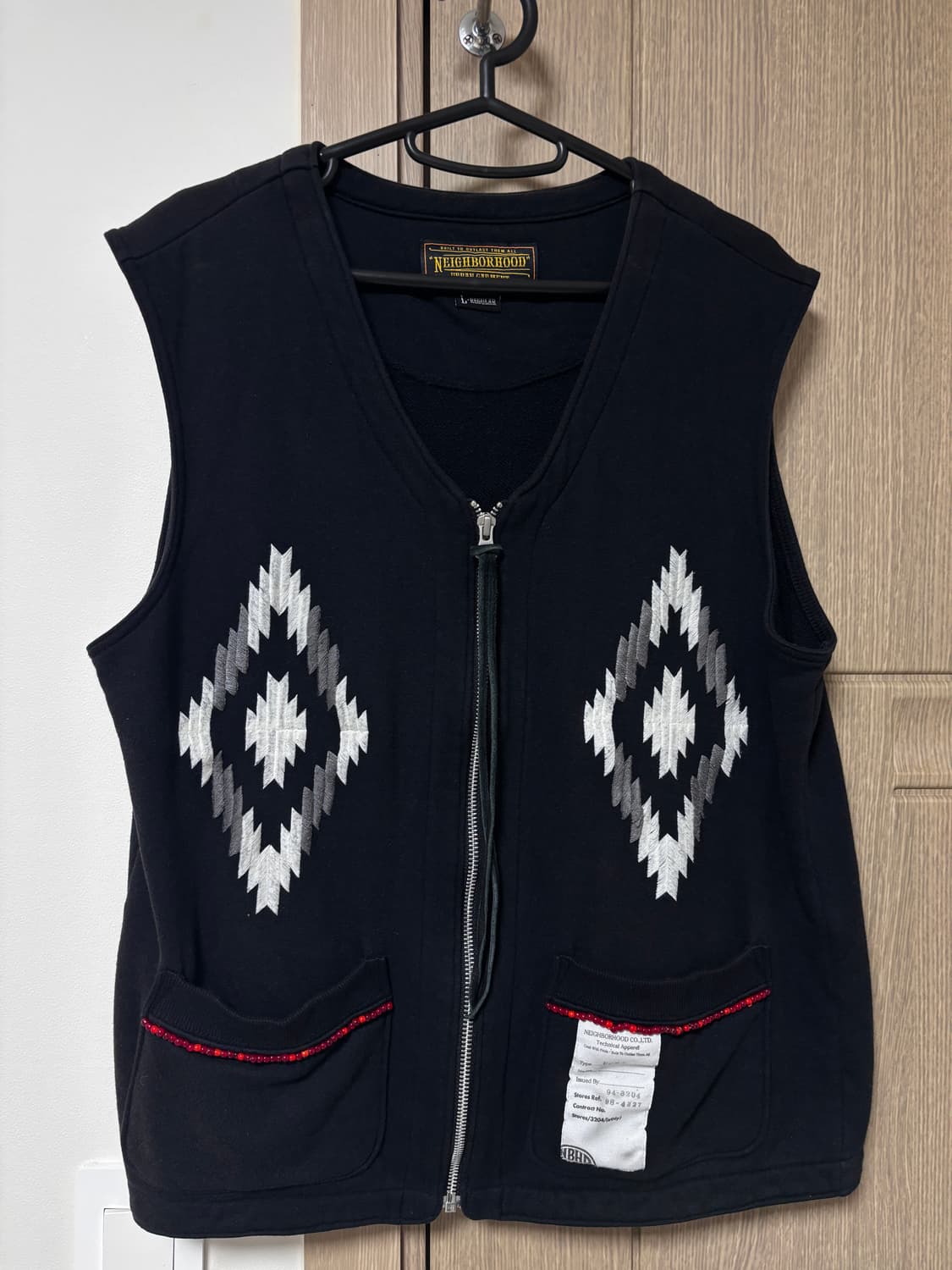 네이버후드 오르테가 베스트 집업 L 상품이미지1