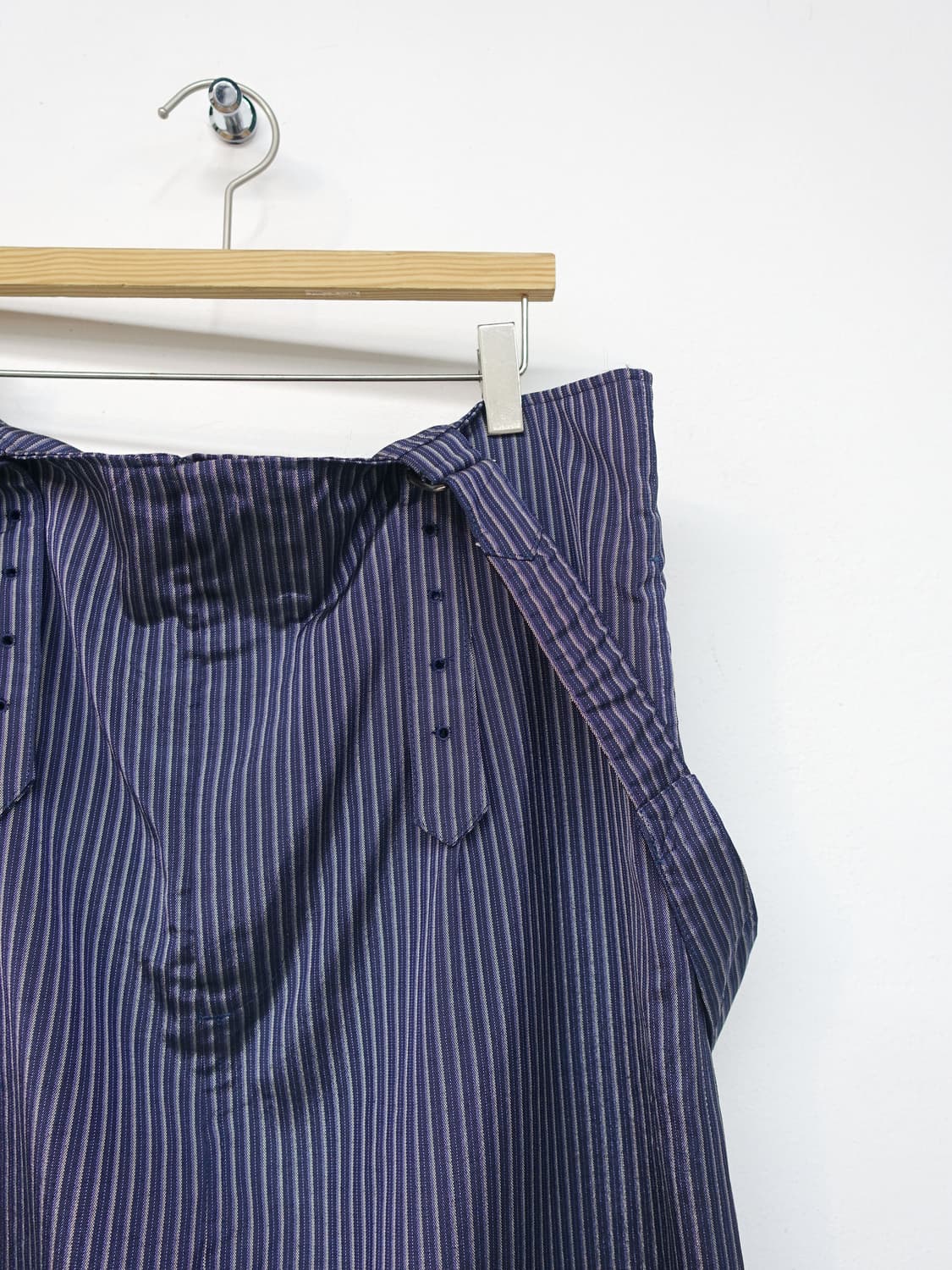 y's 요지 야마모토 스트라이프 서스펜더 스커트 상품이미지6