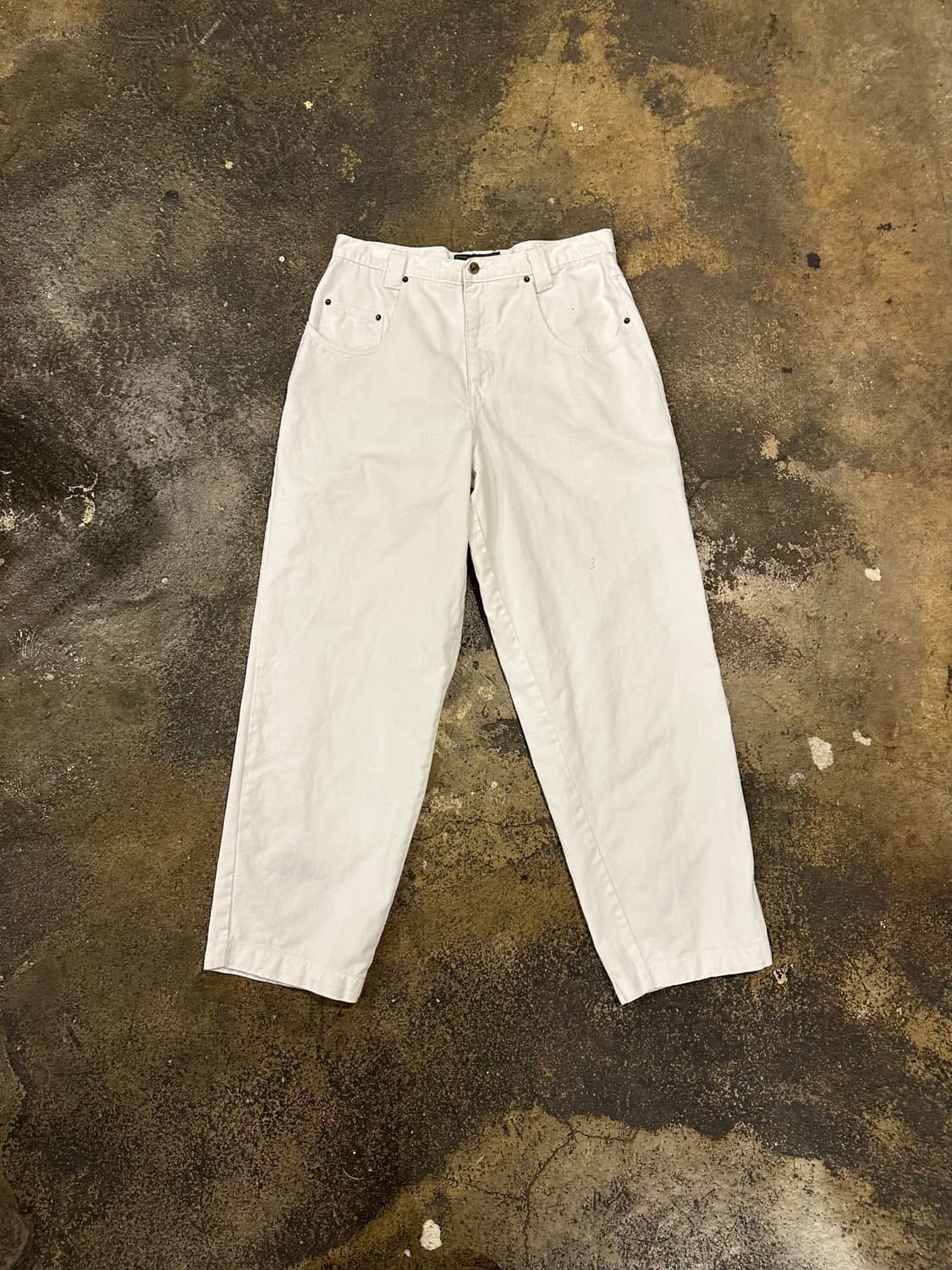 빈티지 90s Karl Kani 화이트 진  상품이미지1