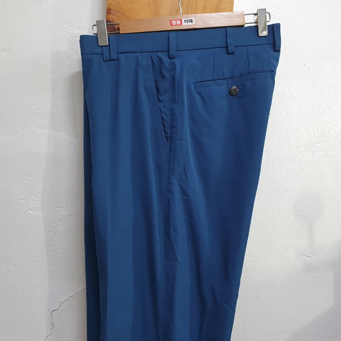 여름 남자 파랑 골프바지(34) 상품이미지3