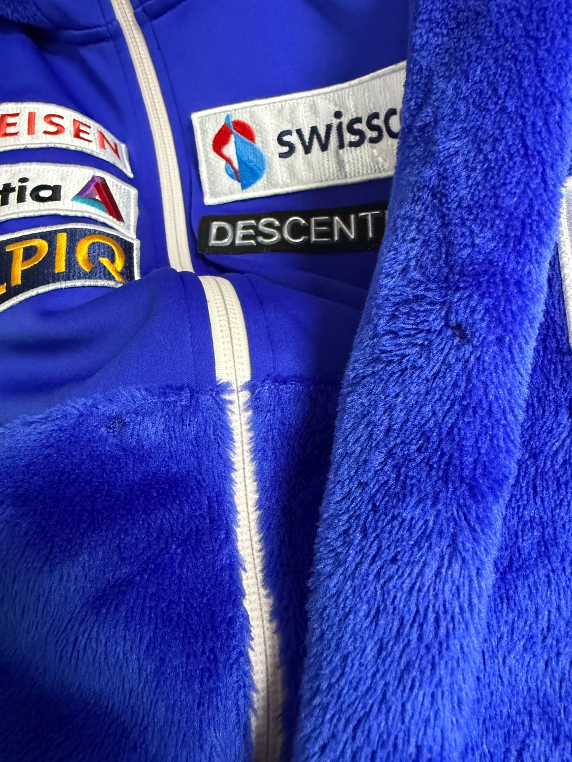 데상트 스위스 스키팀 플리스 재킷 상품이미지8