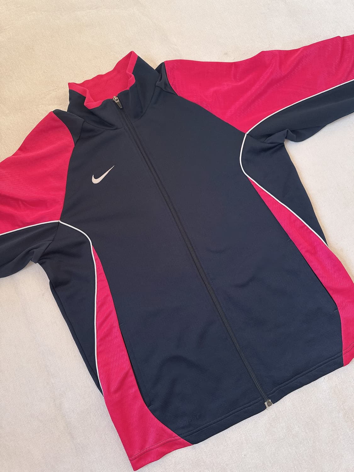 나이키 네이비 배색 핑크 져지 상품이미지1