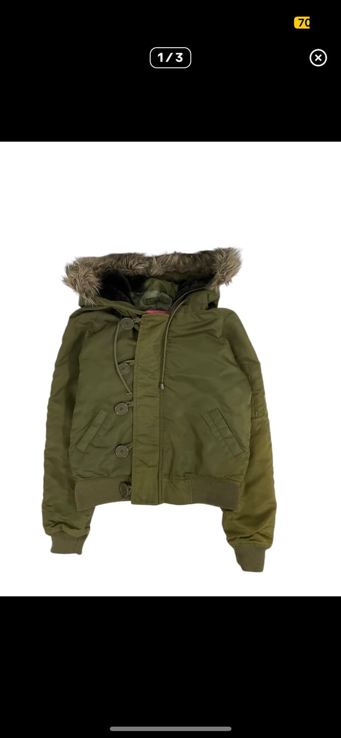 쥬씨꾸뛰르 카키 야상 상품이미지1