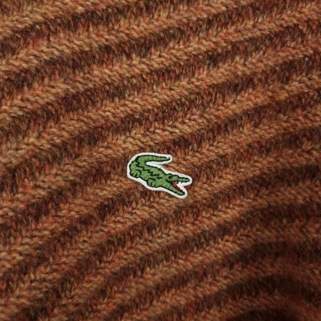 [라코스테] 로고 패치 숄카라 니트 M18803 상품이미지6