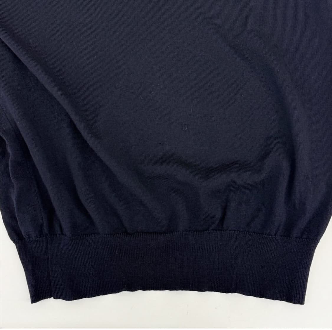 꼼데가르송 셔츠라인 그래픽 v넥 니트 상품이미지4