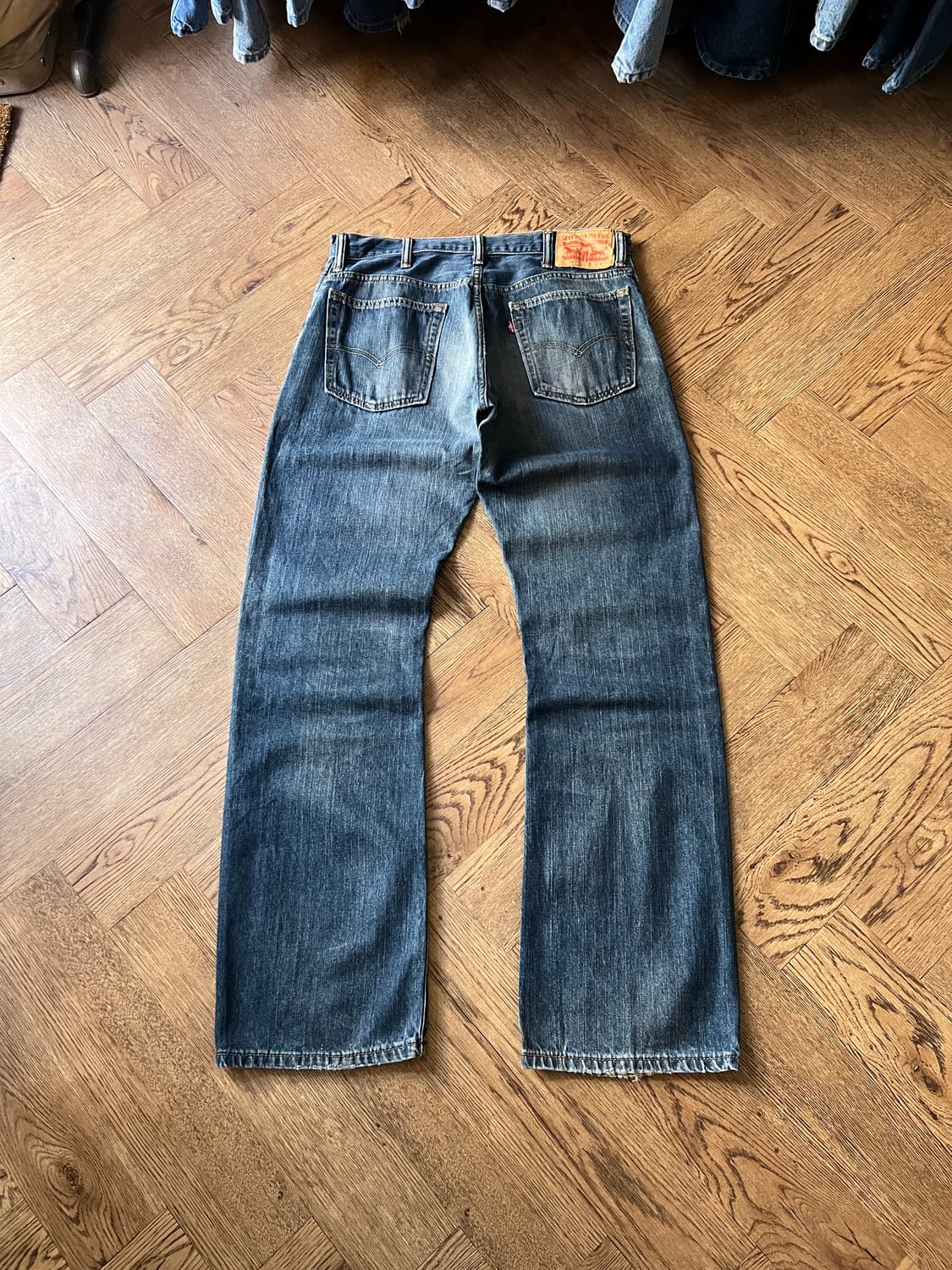 [32]리바이스 517 빈티지 페이딩 플레어핏 데님 팬츠 상품이미지2