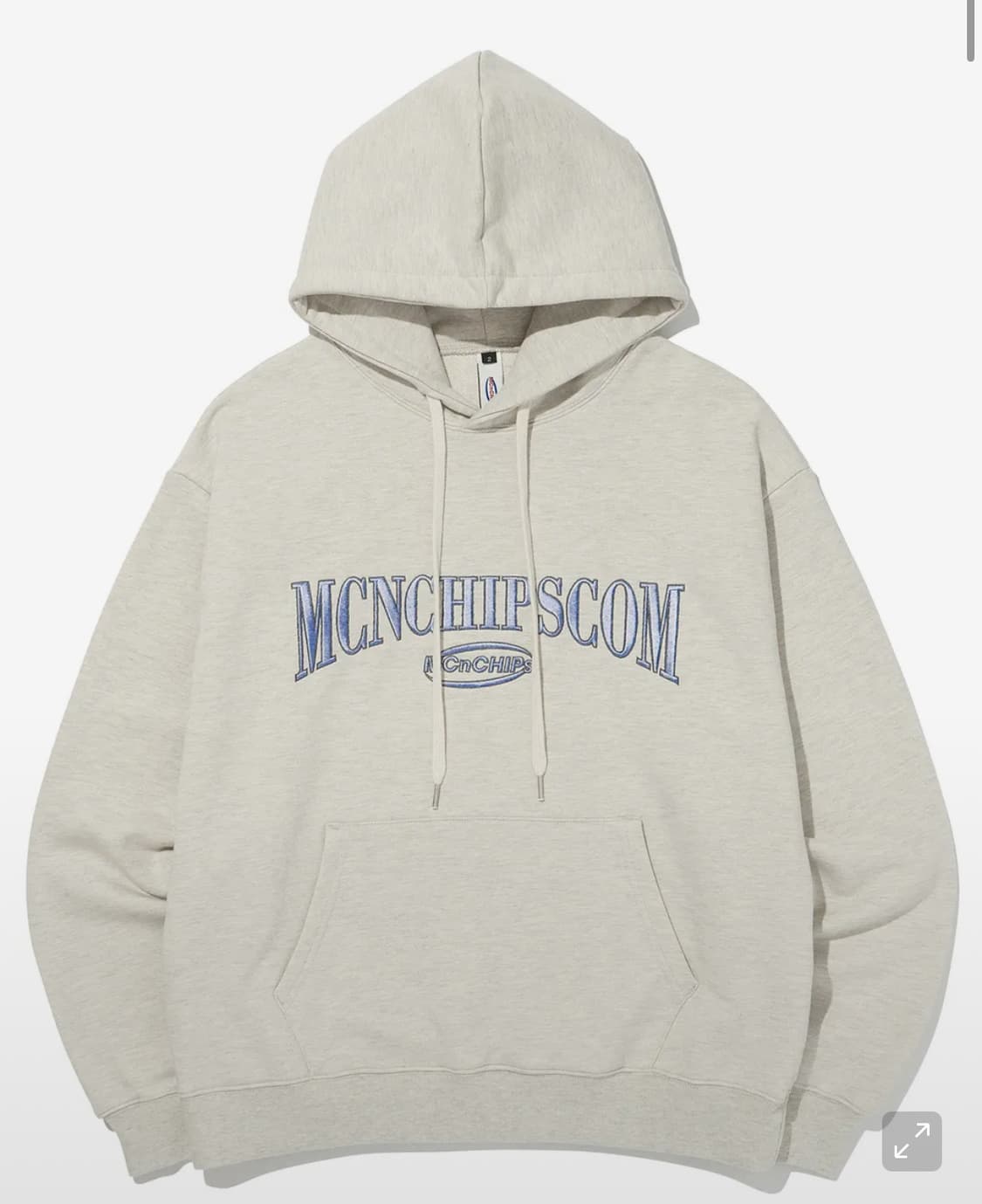 맥앤칩스 후드티 Vintage arch-logo hoodie 상품이미지1