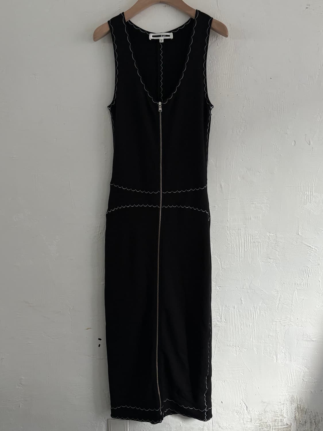 Alexander McQueen 알렉산더 맥퀸 스티치 슬리브리스 바디콘  상품이미지4