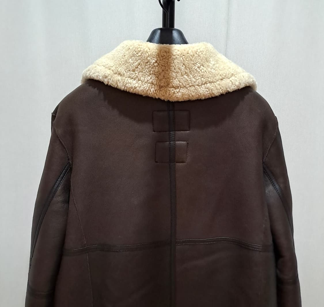 (택포) 인스턴트펑크 양가죽 양털 더블 롱무스탕 1 A993 상품이미지8