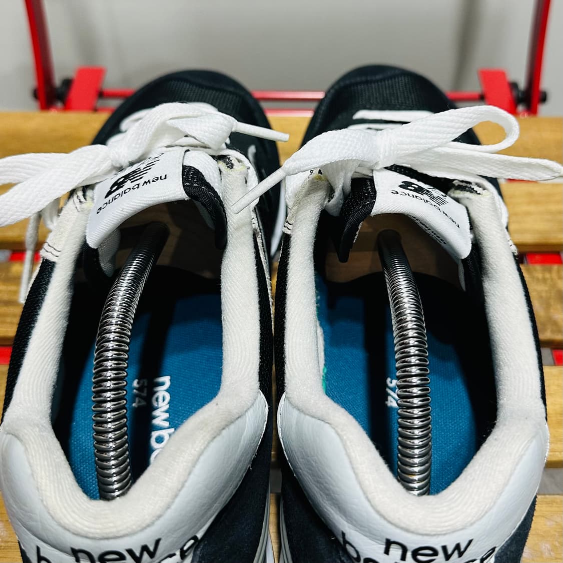 280) 뉴발란스 운동화 남성 남자 신발  574 블랙 상품이미지5