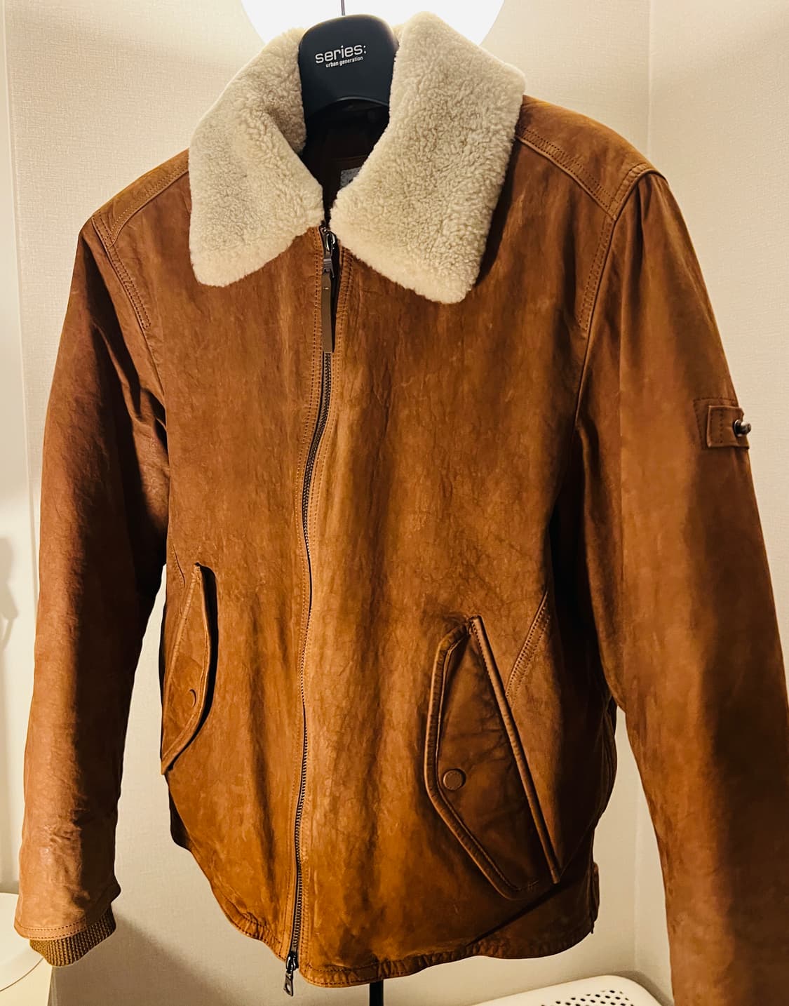 (새상품)시리즈 라파예트 누벅 가죽모델 95 팝니다. 상품이미지2