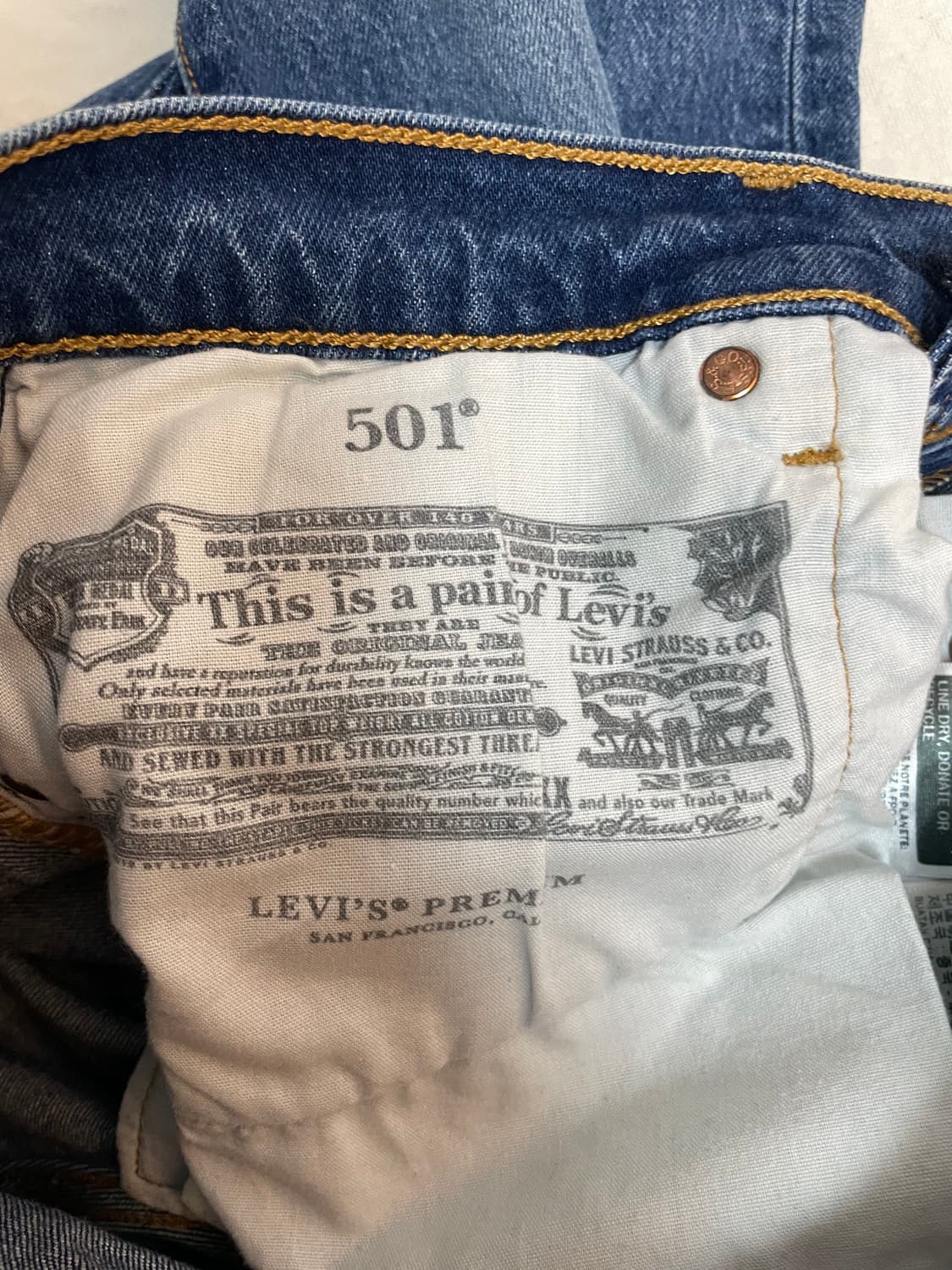 리바이스 프리미엄 501 상품이미지7