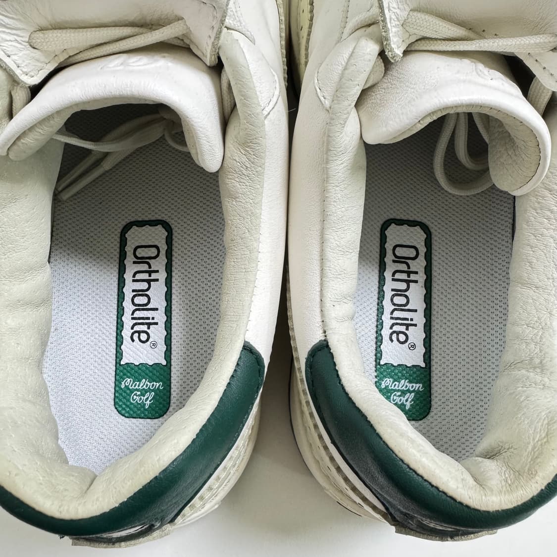 말본 골프화 코스 WHITE GREEN CR 상품이미지4