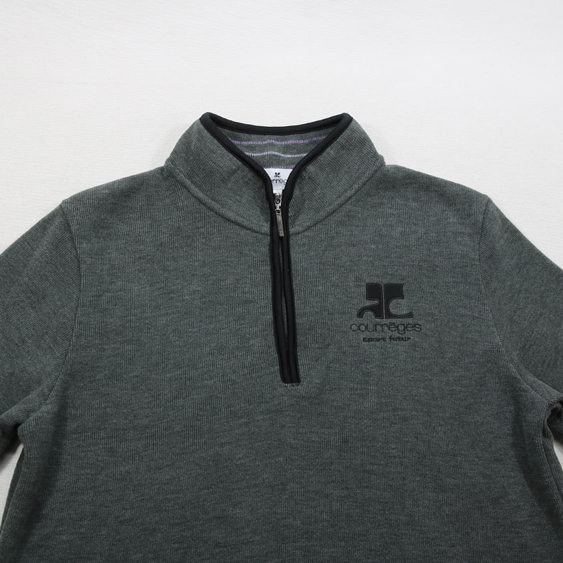 courreges 하프 집업 후리스 (여성용 42) 상품이미지5