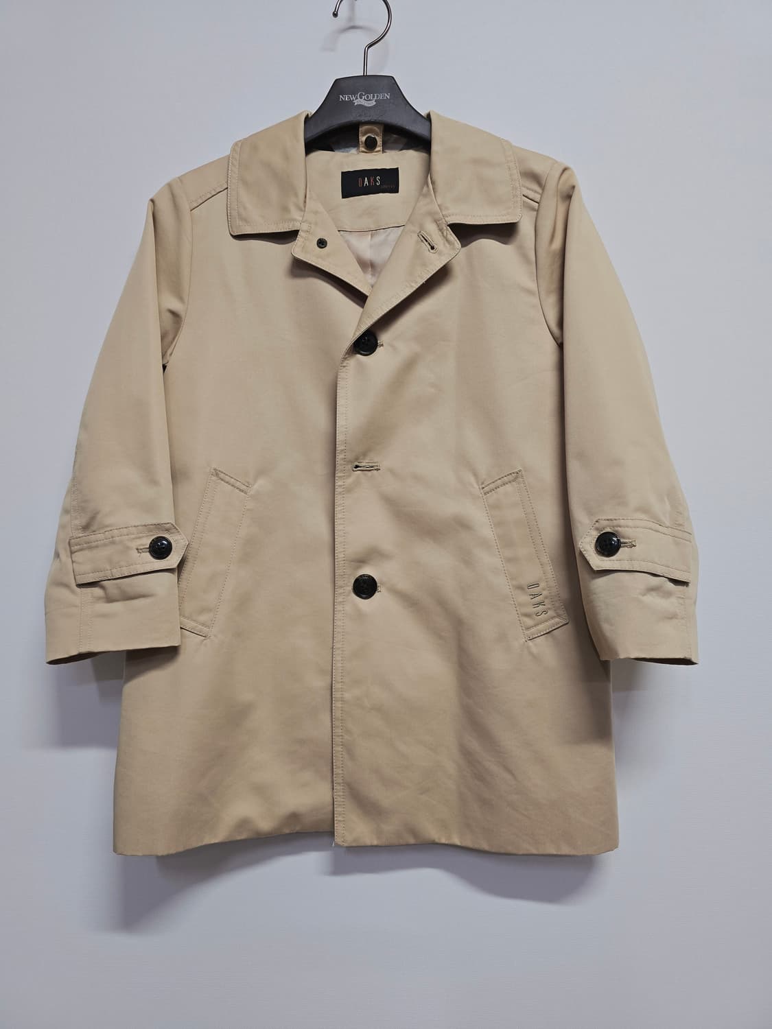 닥스키즈 베이지색 봄 가을 코트120 상품이미지1