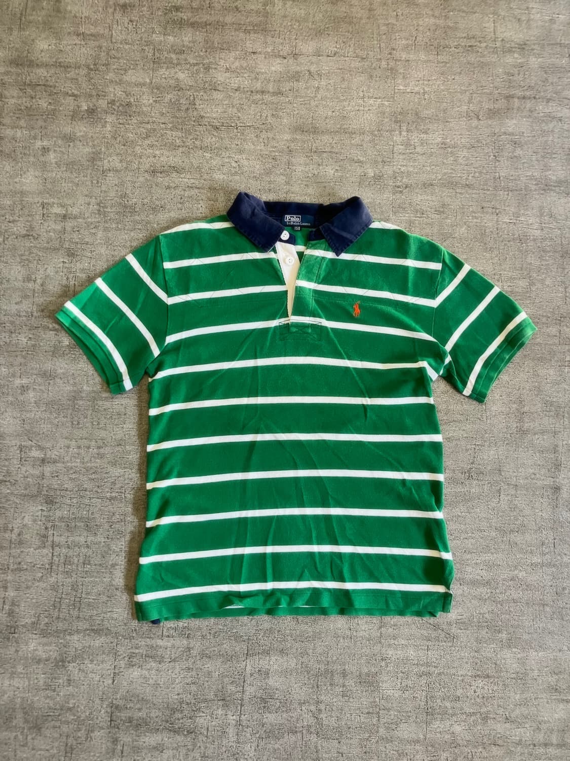 Polo 폴로랄프로렌 올드스쿨아메카지 스트라이프 카라배색 반팔티셔츠 상품이미지1