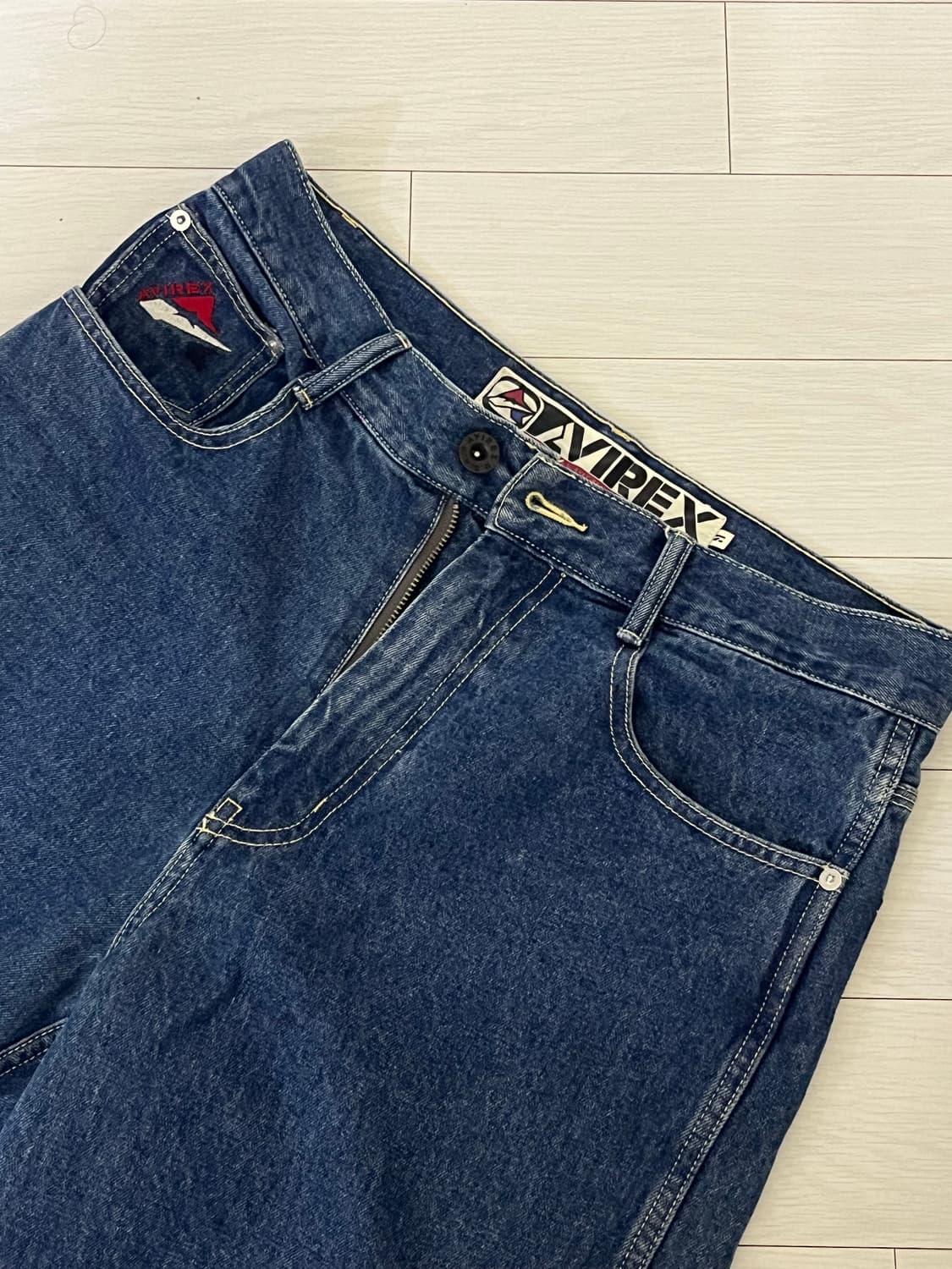 아비렉스 카펜터 데님팬츠 상품이미지6