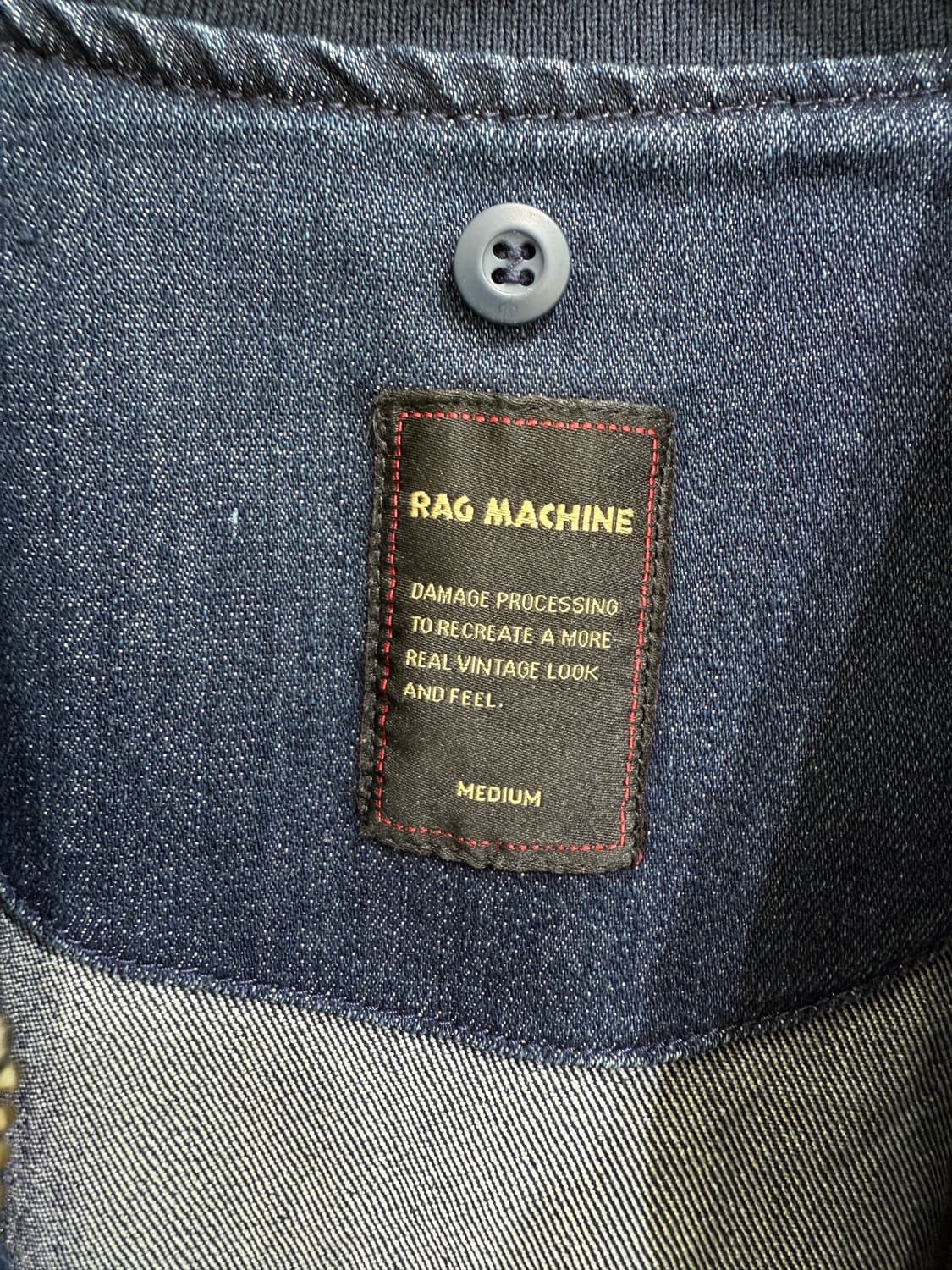 RAG MACHINE 데님 집업 자켓 상품이미지7