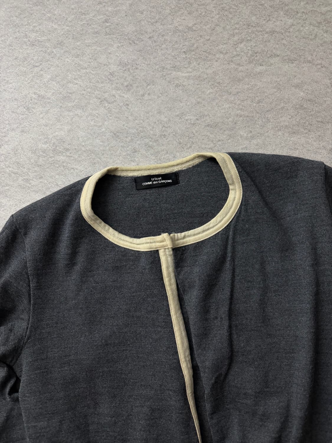 꼼데가르송 니트 가디건 상품이미지3