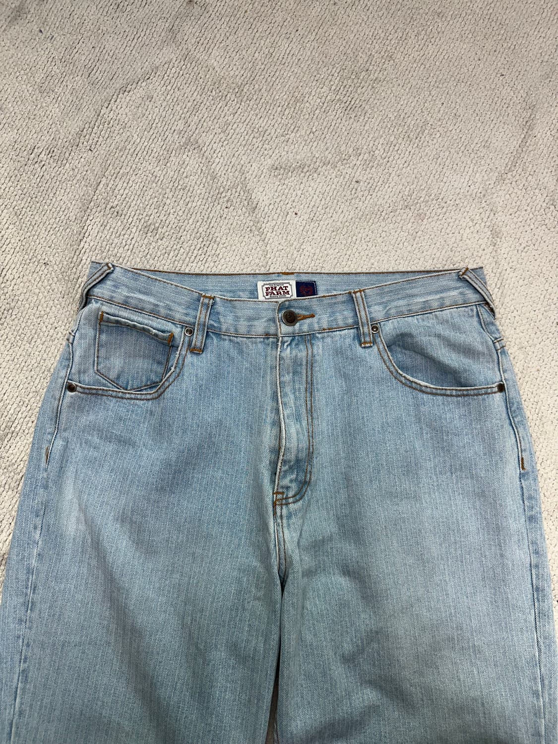 phat farm 데님 진 연청 상품이미지3