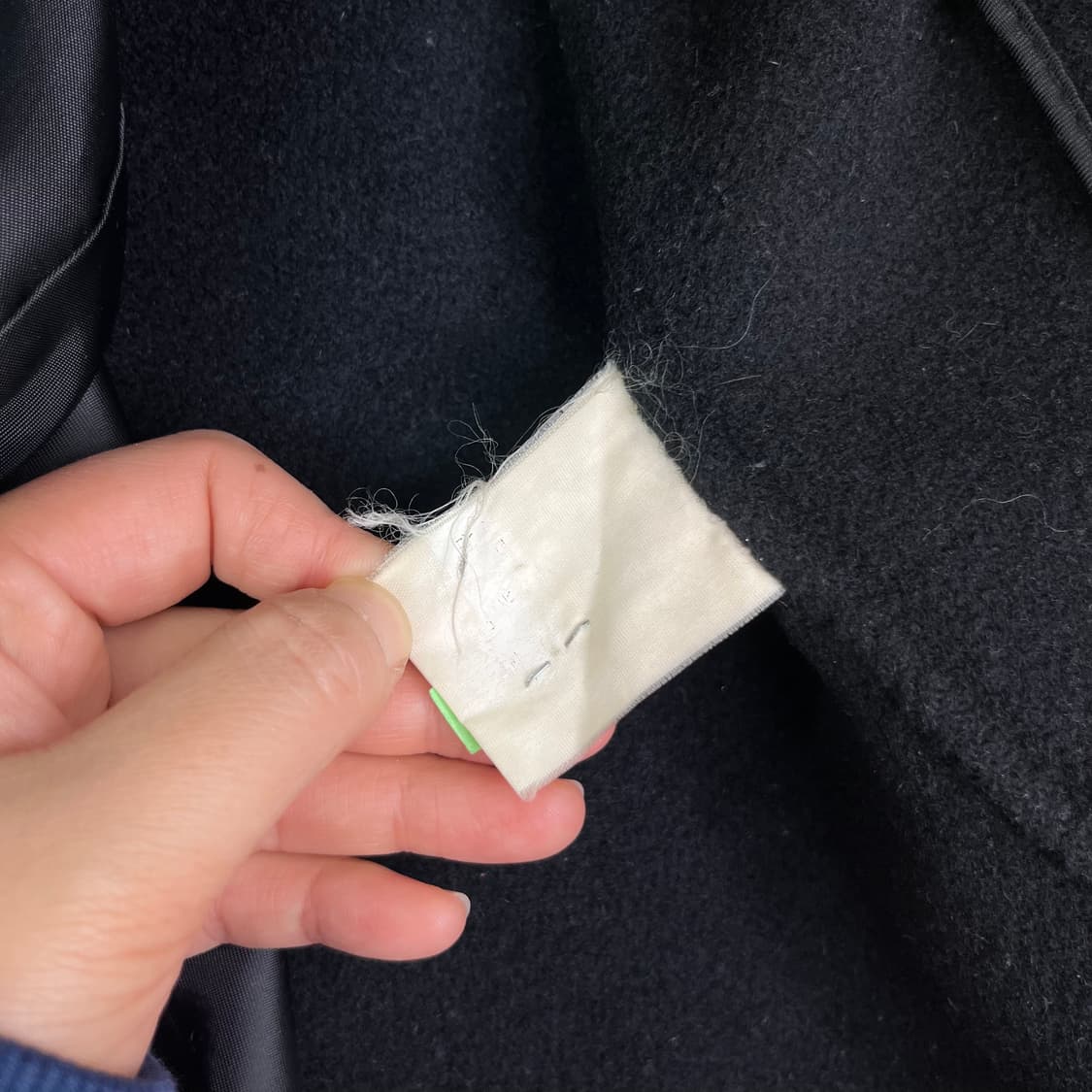 100 입생로랑 울 코트 상품이미지7