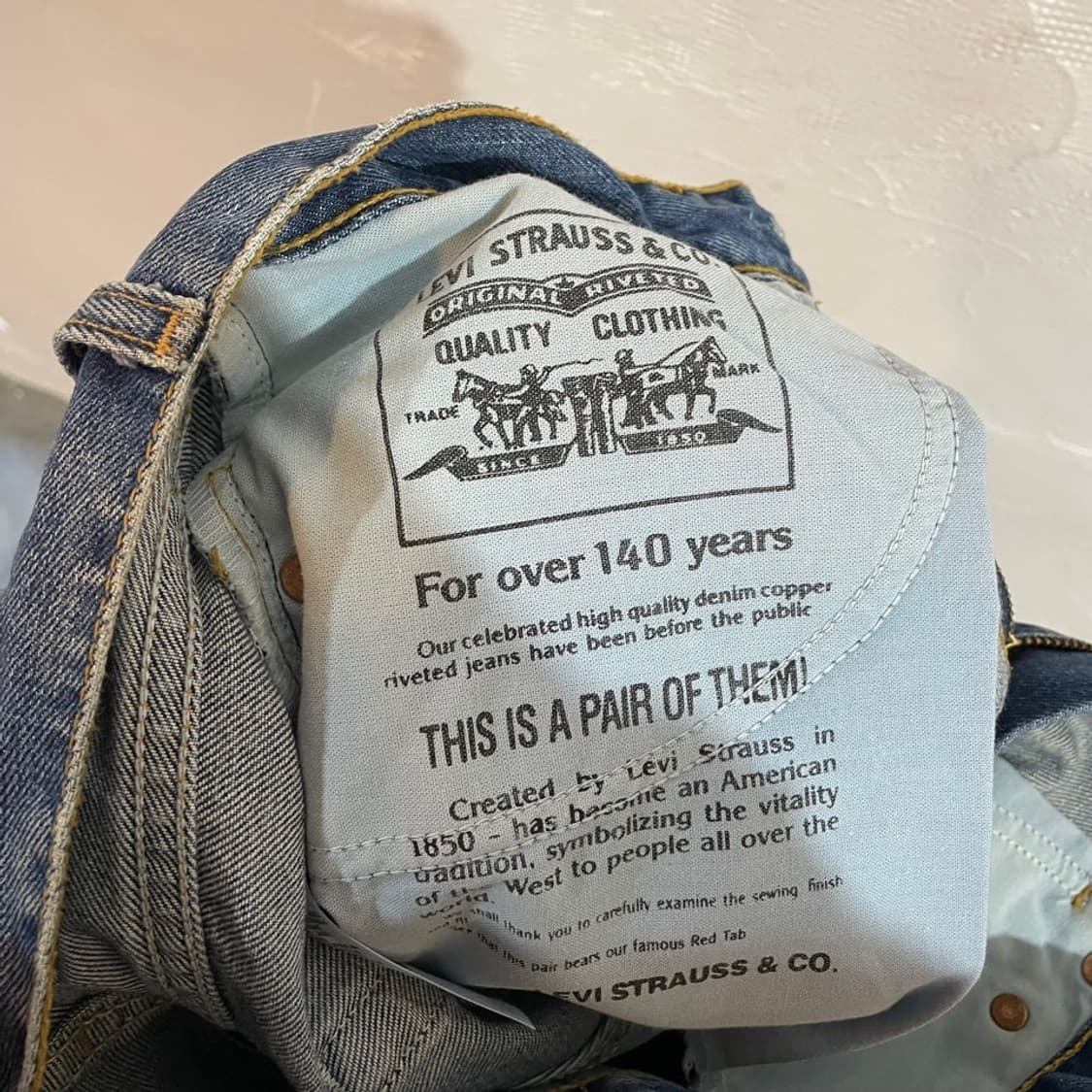 리바이스 521 데님팬츠 상품이미지8