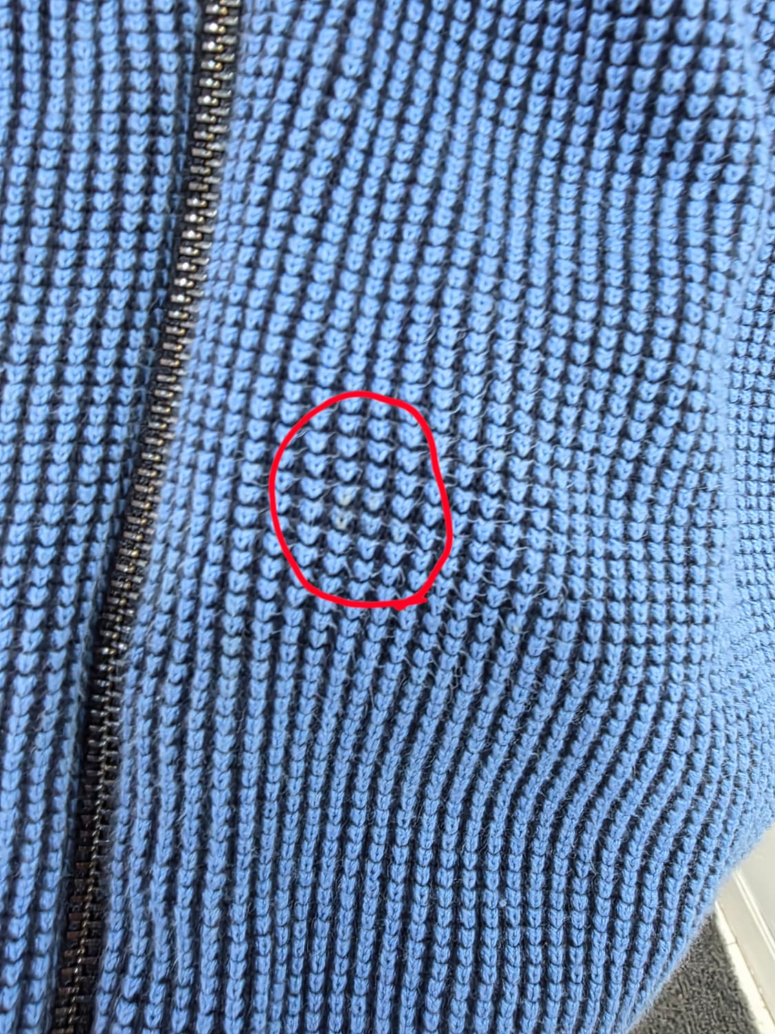 아르마니 익스체인지 니트 집업 가디건(L) 상품이미지10