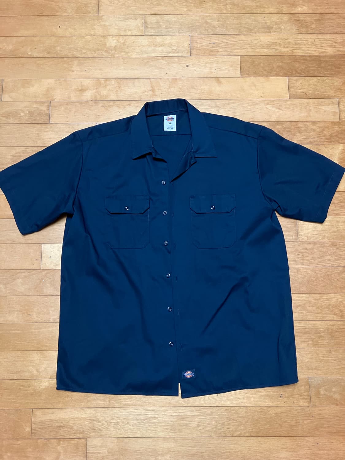 디키즈 1574 워크셔츠 XL 다크 네이비 상품이미지2