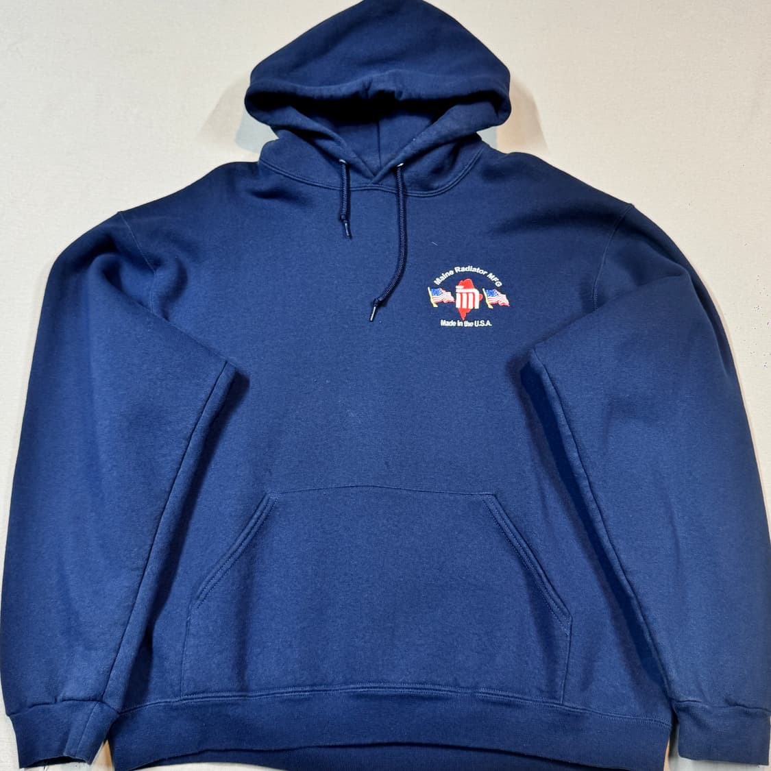 L) USA Maine Radiator MFG 후드티 네이비 상품이미지2
